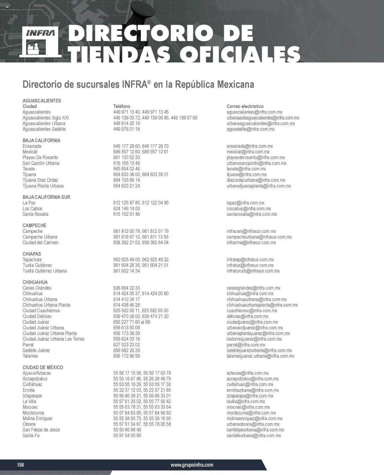Nuevas ofertas de Infra válidas en toda la República Mexicana desde el 07.01.2025. ¡Encuentra las mejores ofertas en Infra catálogo! | Página: 160 | Productos: Planta, Teléfono, Satélite