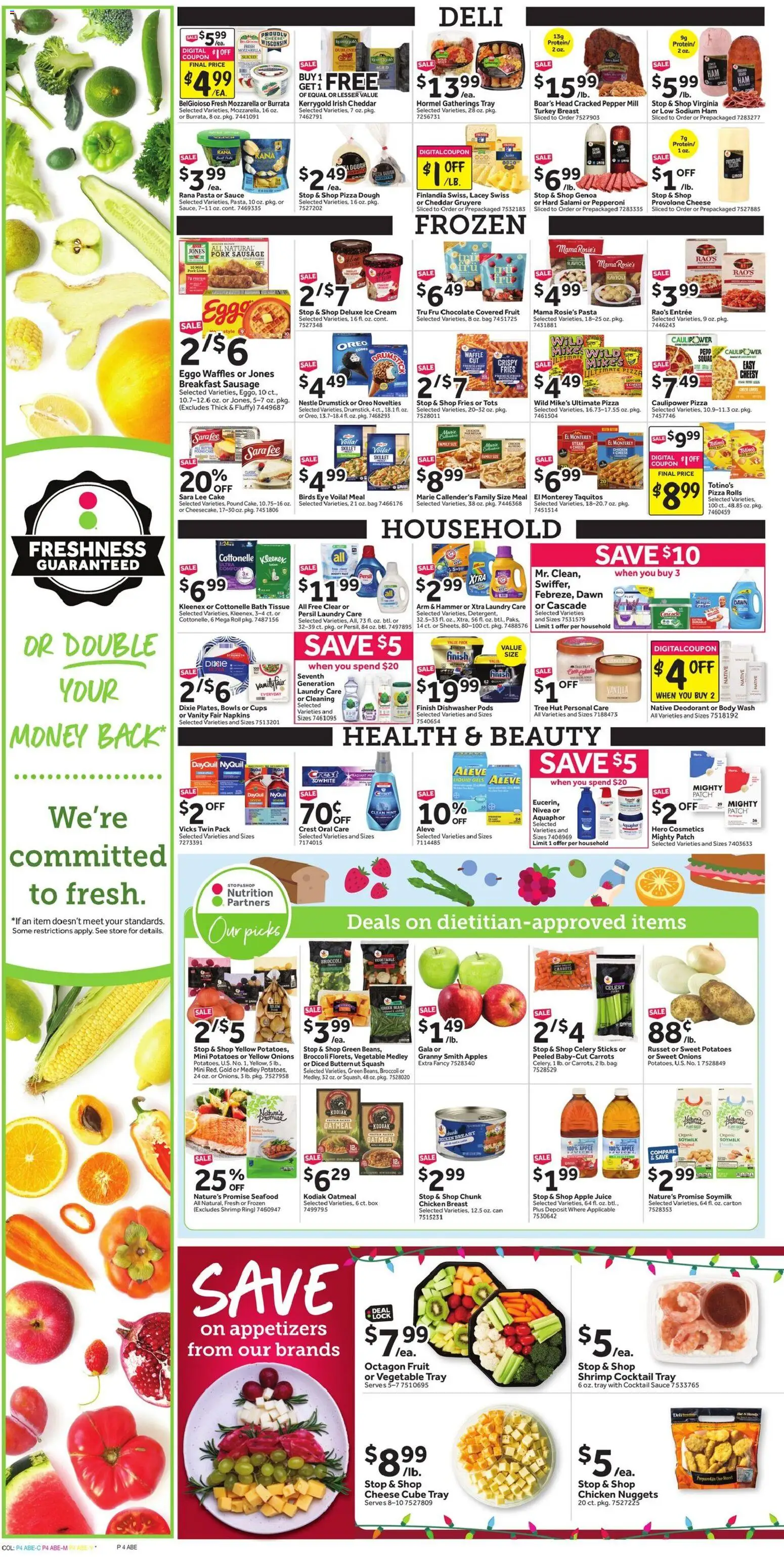 Stop & Shop Weekly Circular - NY - valid from 19.12.2025 | Page: 6 | Products: Chocolate, Pork, Deodorant, Dishwasher
