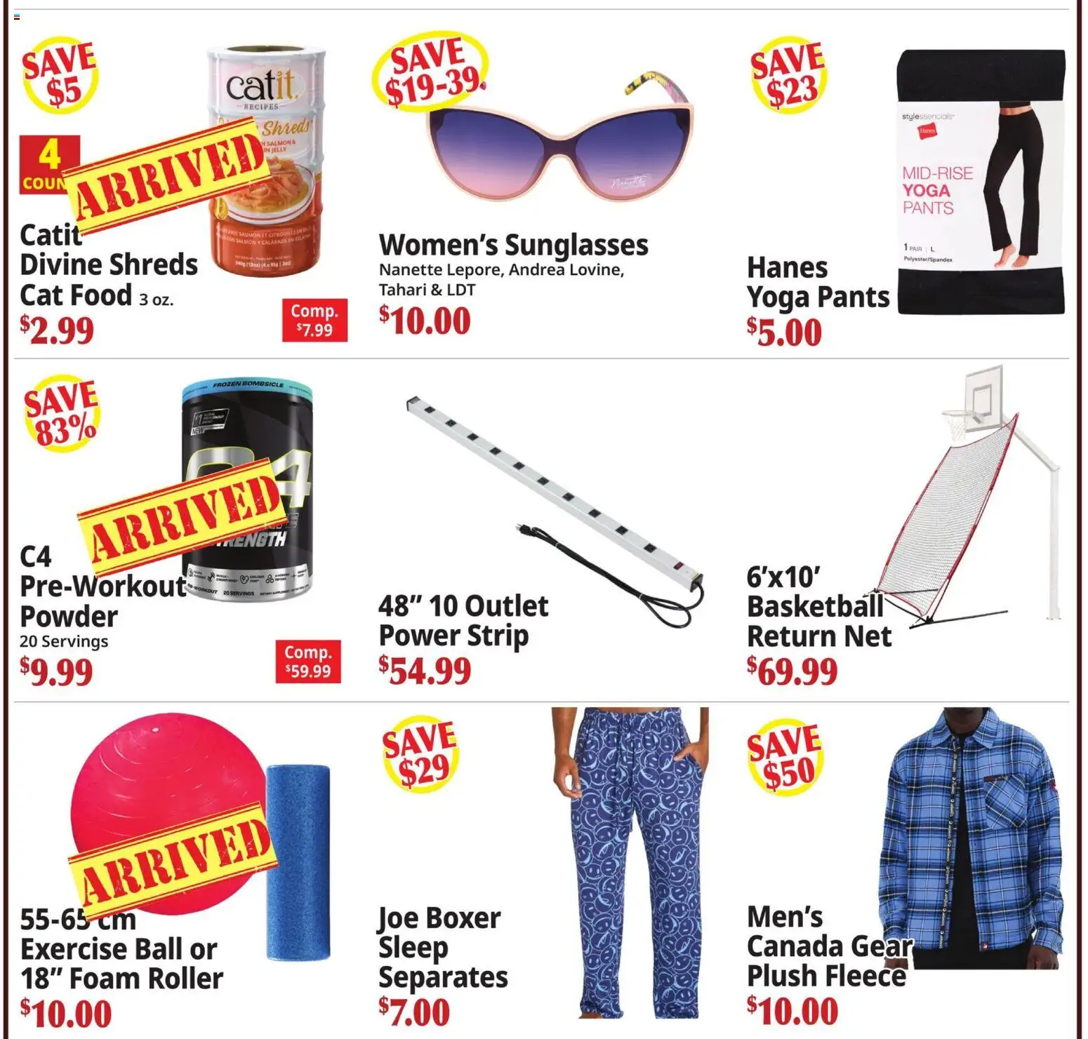 Ocean State Job Lot Ad - valid from 16.04.2026 | Page: 3 | Products: Cat Food, Powder, Pants