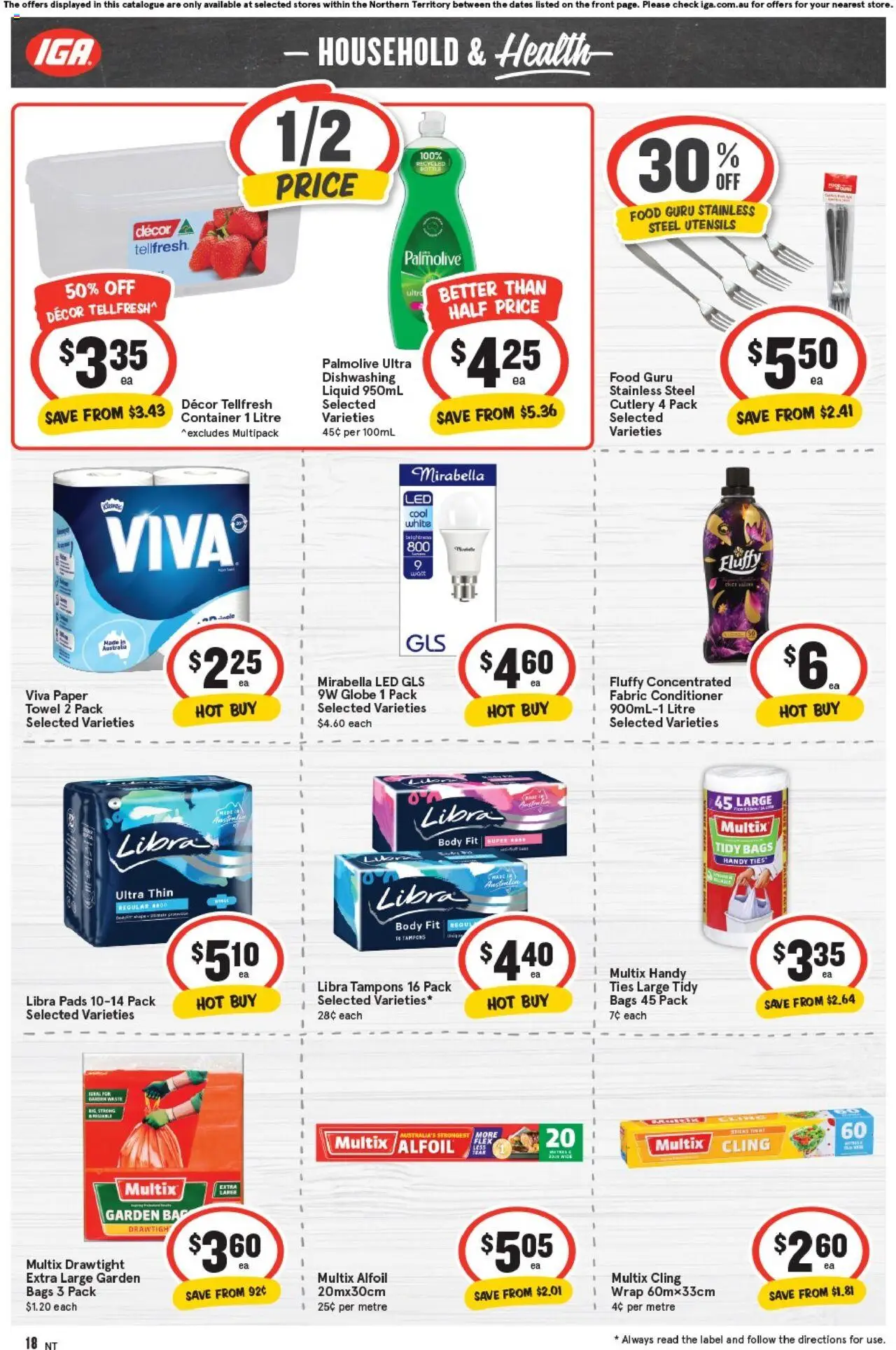 IGA catalogue - valid from 15.10.2025 | Page: 14 | Products: Oil, Pizza, Cream, Ice cream