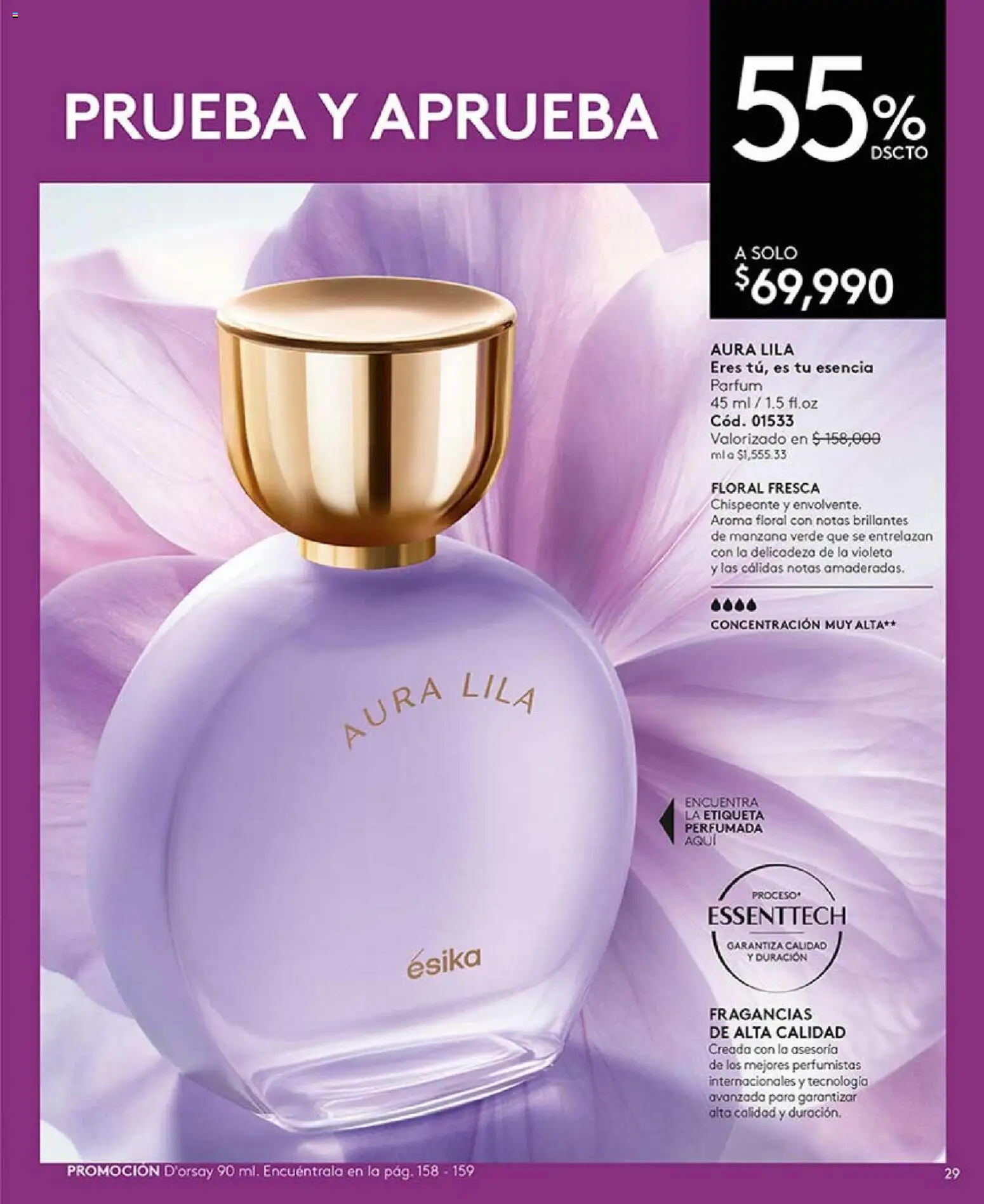 Ésika revista - valida desde el 01.01.2026 | Página: 29 | Productos: Manzana