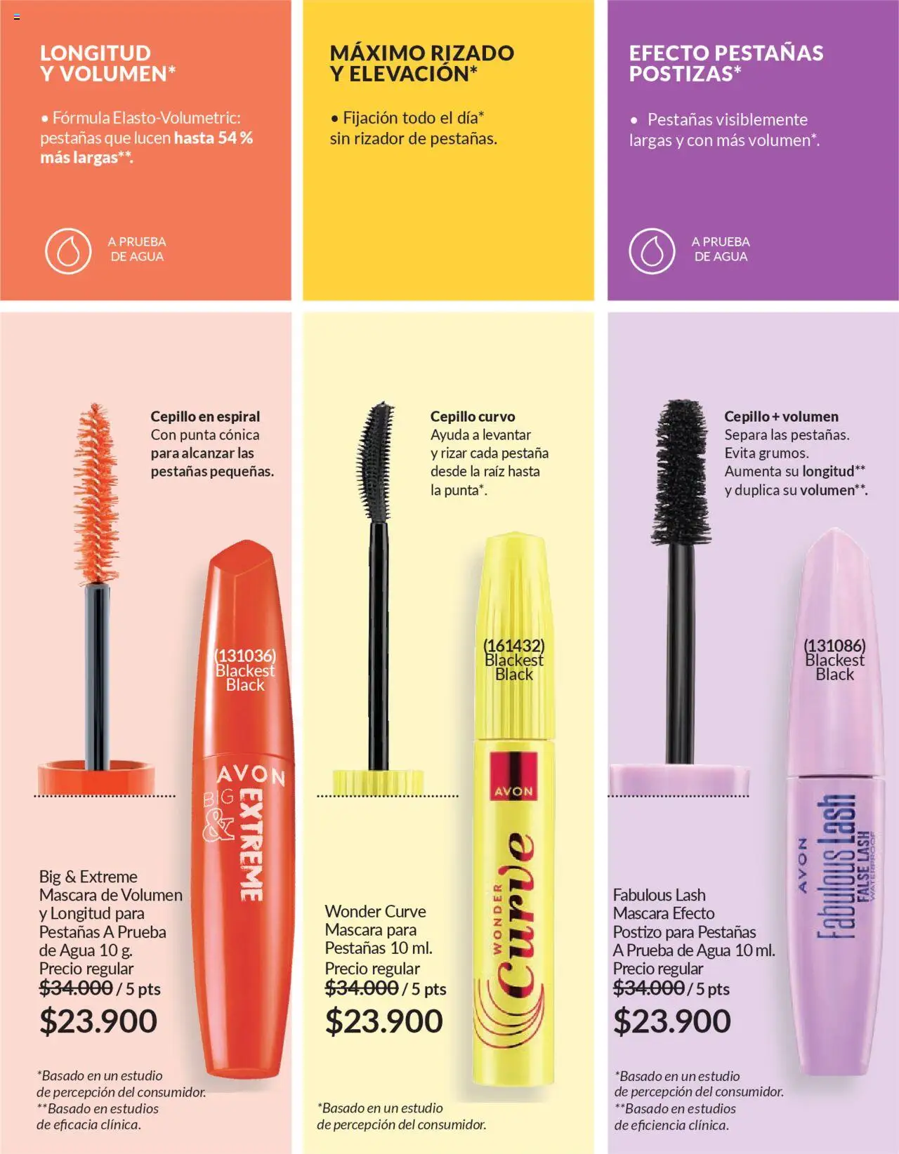 Avon revista - valida desde el 12.09.2025 | Página: 24 | Productos: Agua, Cepillo, Máscara