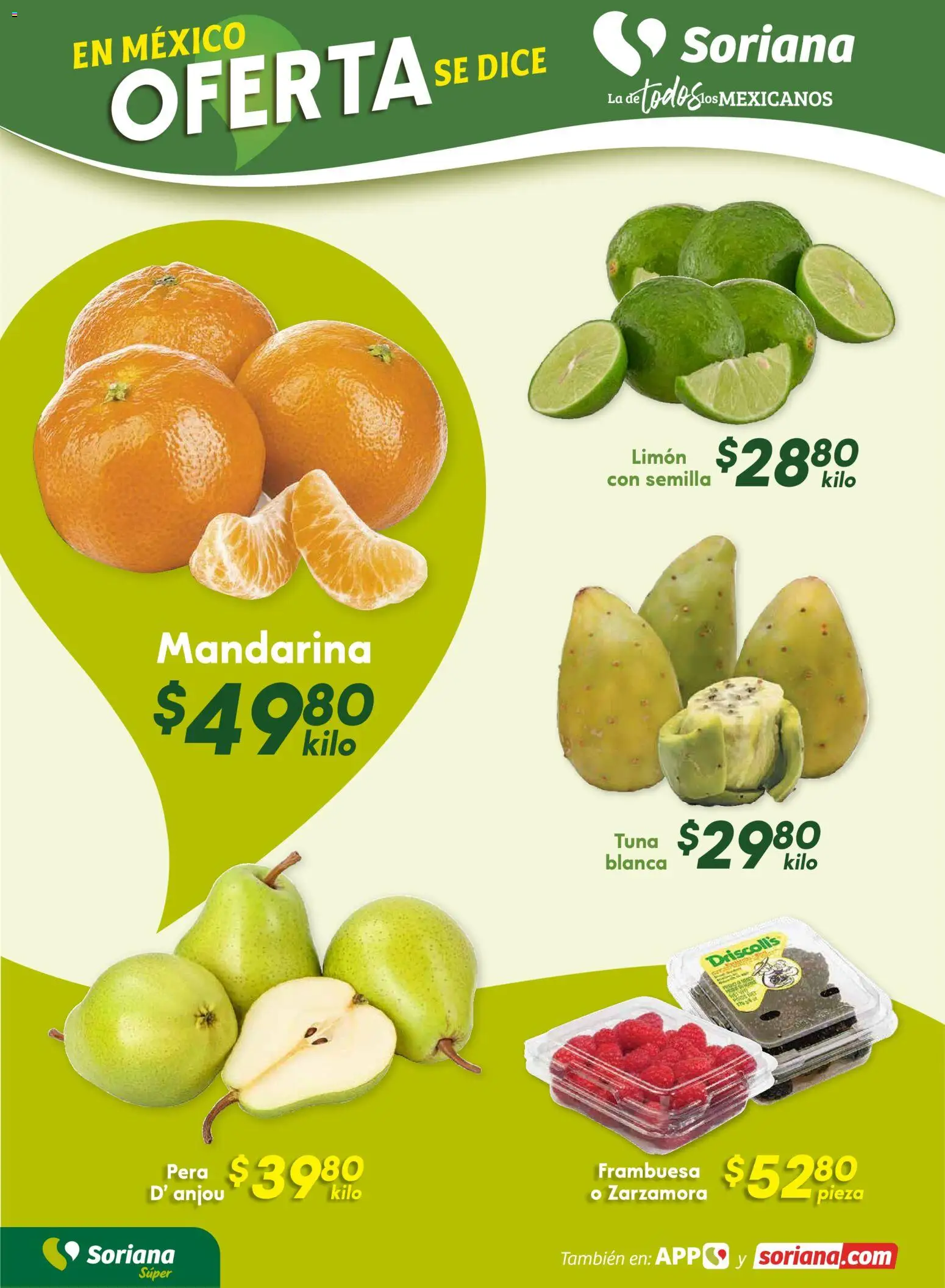 Nuevas ofertas de Soriana válidas en toda la República Mexicana desde el 07.11.2025. ¡Encuentra las mejores ofertas en Soriana - Fin de Semana Súper: BCS, Son y Sin! | Página: 2 | Productos: Pera, Limón