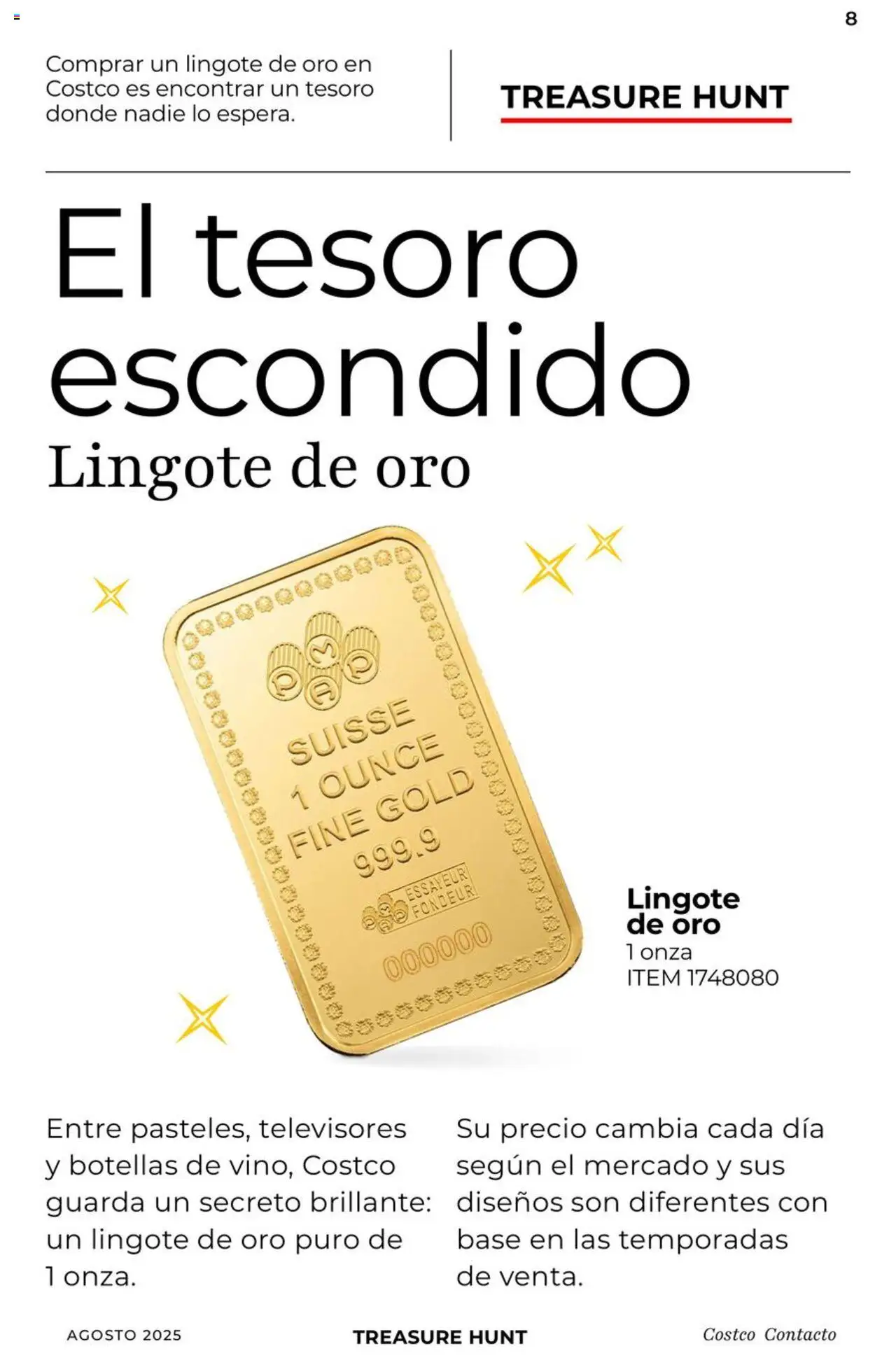 Nuevas ofertas de Costco válidas en toda la República Mexicana desde el 07.08.2025. ¡Encuentra las mejores ofertas en Costco - Catálogo Agosto! | Página: 8
