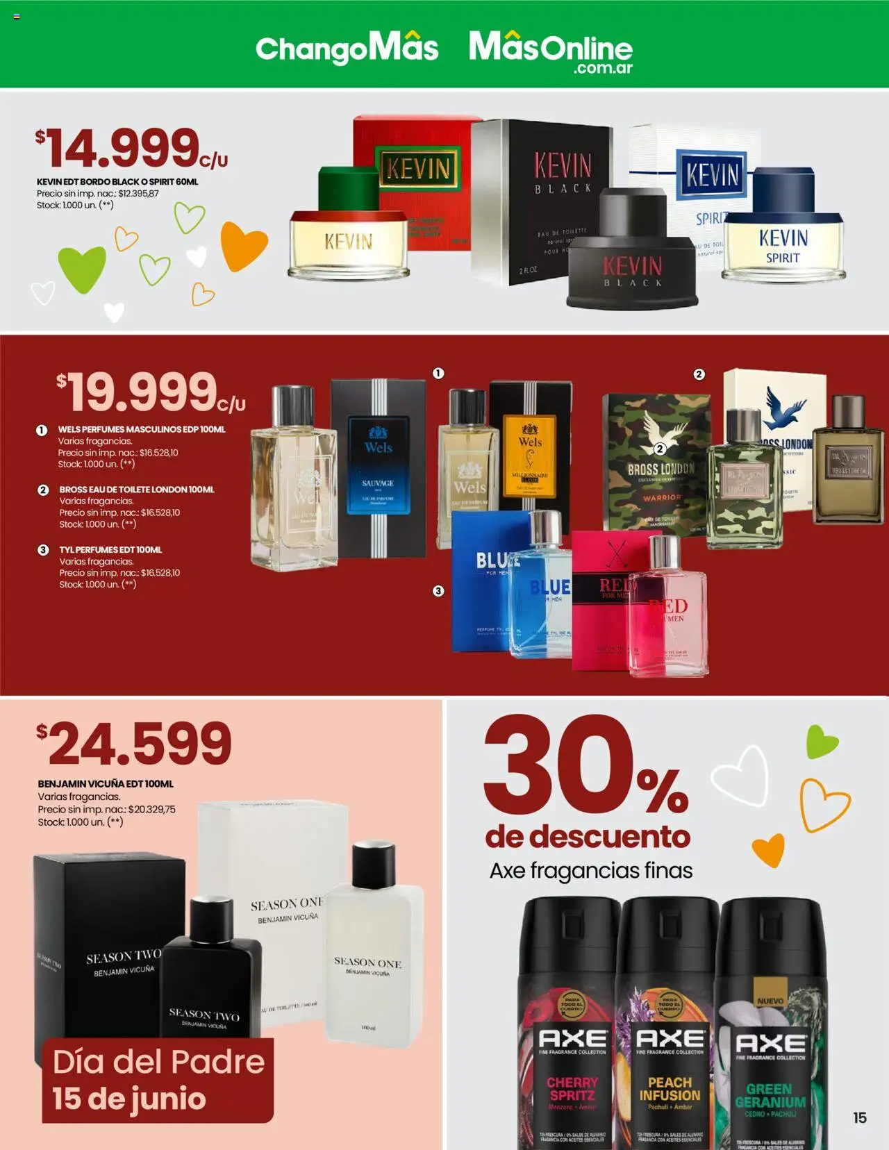 Changomas Feliz día, papá │ válido desde el 05.06.2025 | Página: 16 | Productos: Fragancia, Eau de toilette, Manzana, Sales