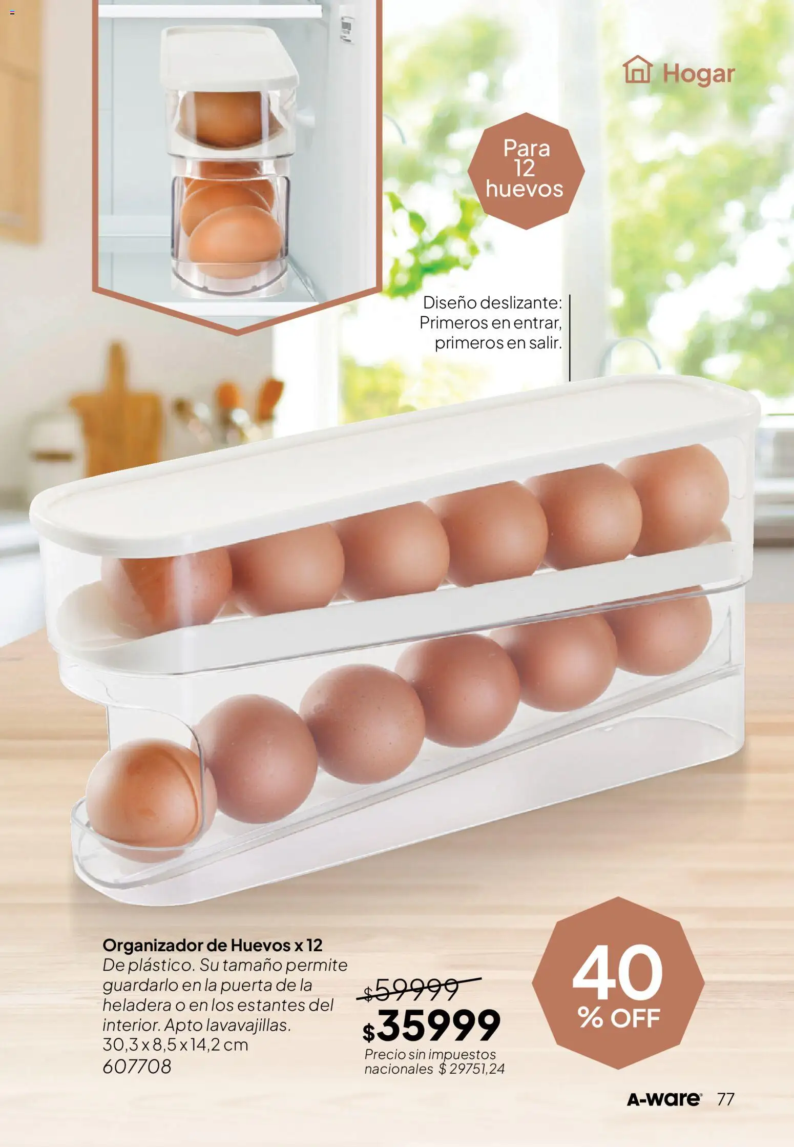 Tupperware Folleto │ válido desde el 28.04.2026 | Página: 78 | Productos: Organizador, Estantes, Heladera, Huevos