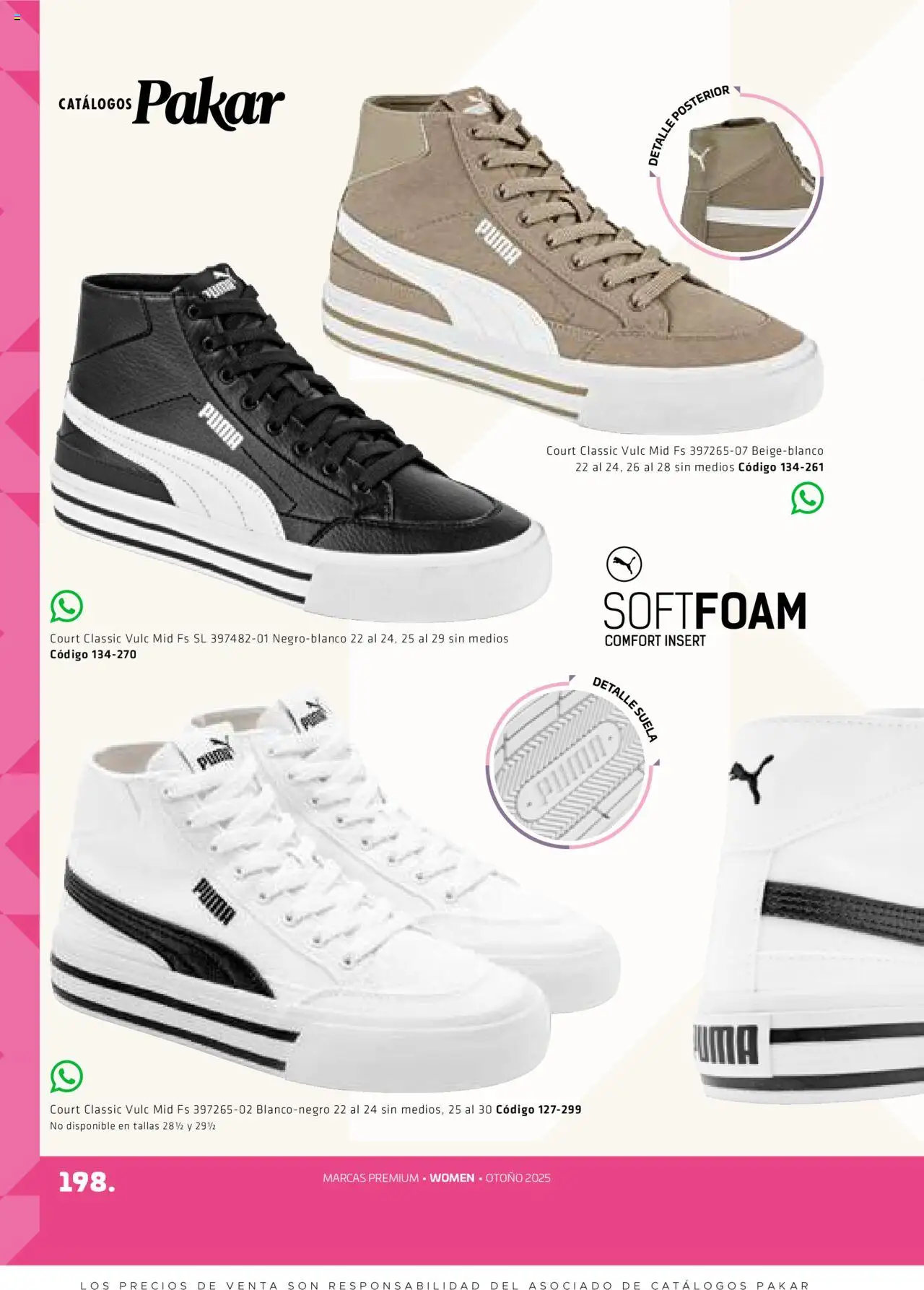 Nuevas ofertas de SC Pakar válidas en toda la República Mexicana desde el 29.08.2025. ¡Encuentra las mejores ofertas en SC Pakar - Catálogo Otoño Women! | Página: 198