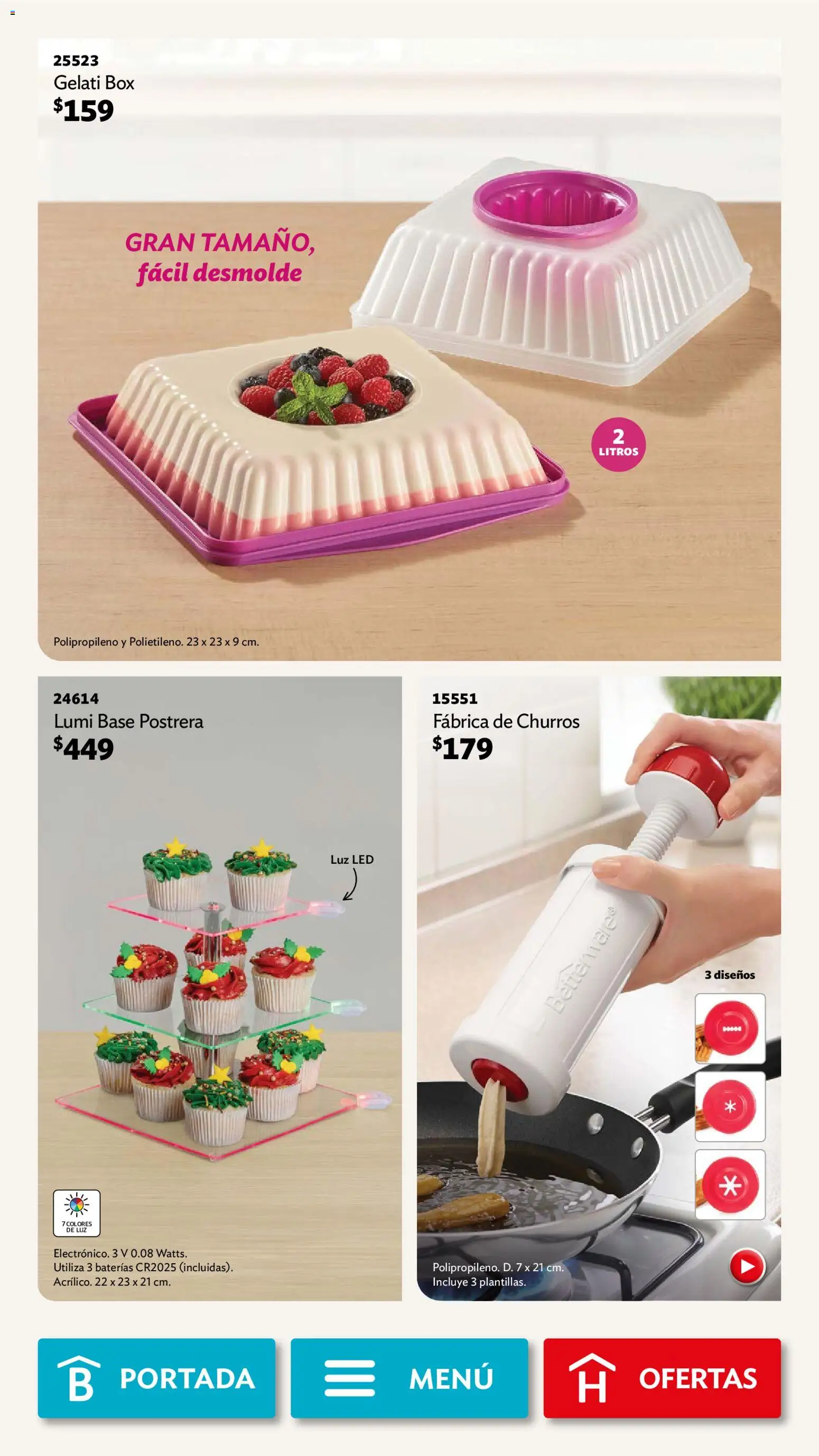 Nuevas ofertas de Betterware válidas en toda la República Mexicana desde el 01.12.2025. ¡Encuentra las mejores ofertas en Betterware campaña 12 2025! | Página: 53