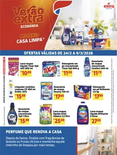 Extra - Ofertas de Mercado Casa Limpa - Pré-Visualização do folheto da loja Extra, válido de 24.02.2026