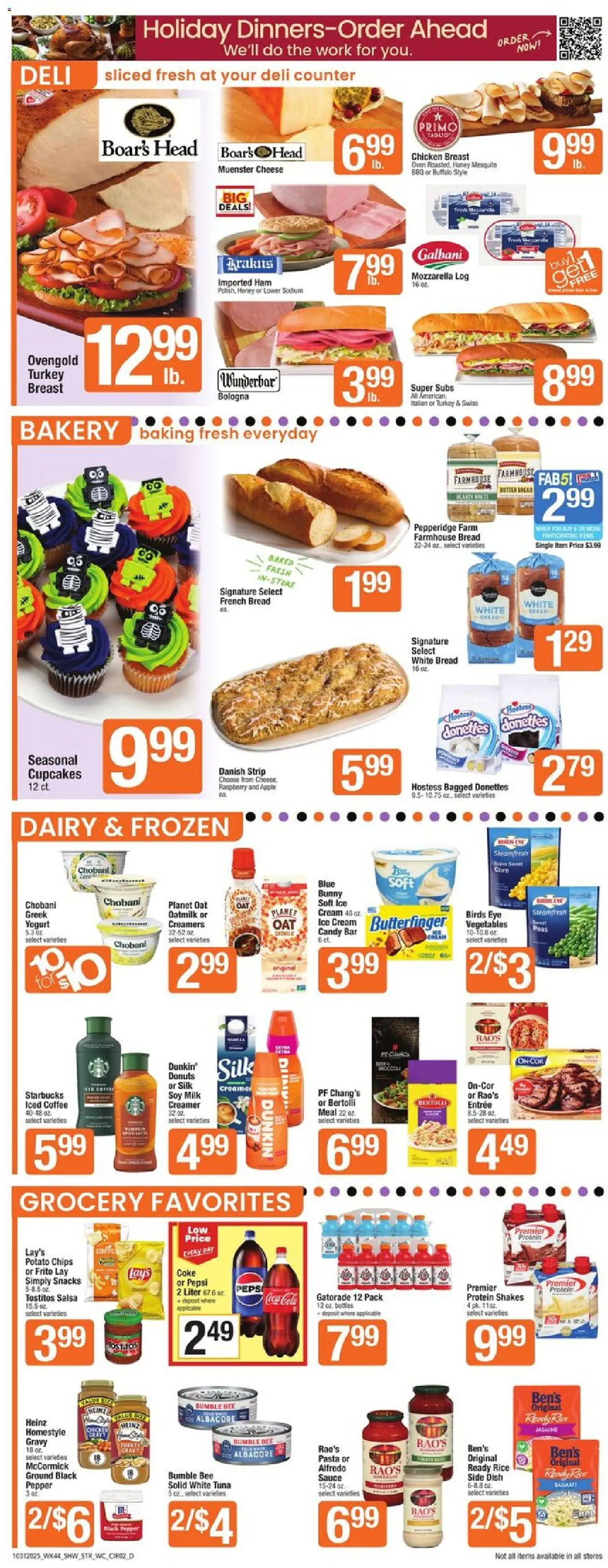 Star Market Weekly Ad - MA - valid from 31.10.2025 | Page: 2 | Products: Coffee, Pasta, Pepper, Oven