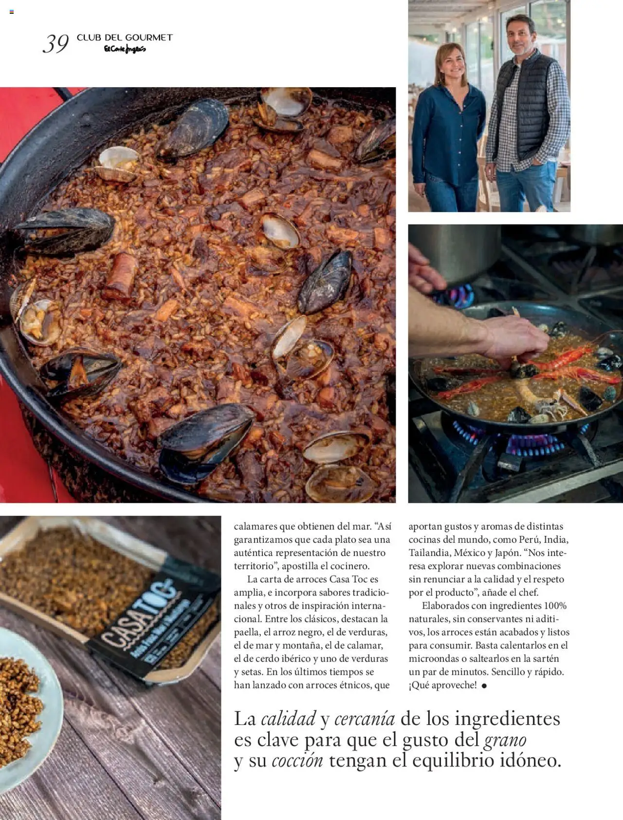 Nuevas ofertas de El Corte Inglés válidas en toda la República Mexicana desde el 27.06.2025. ¡Encuentra las mejores ofertas en El Corte Inglés Gourmet Magazin! | Página: 39 | Productos: Cerdo, Arroz, Microondas, Sartén