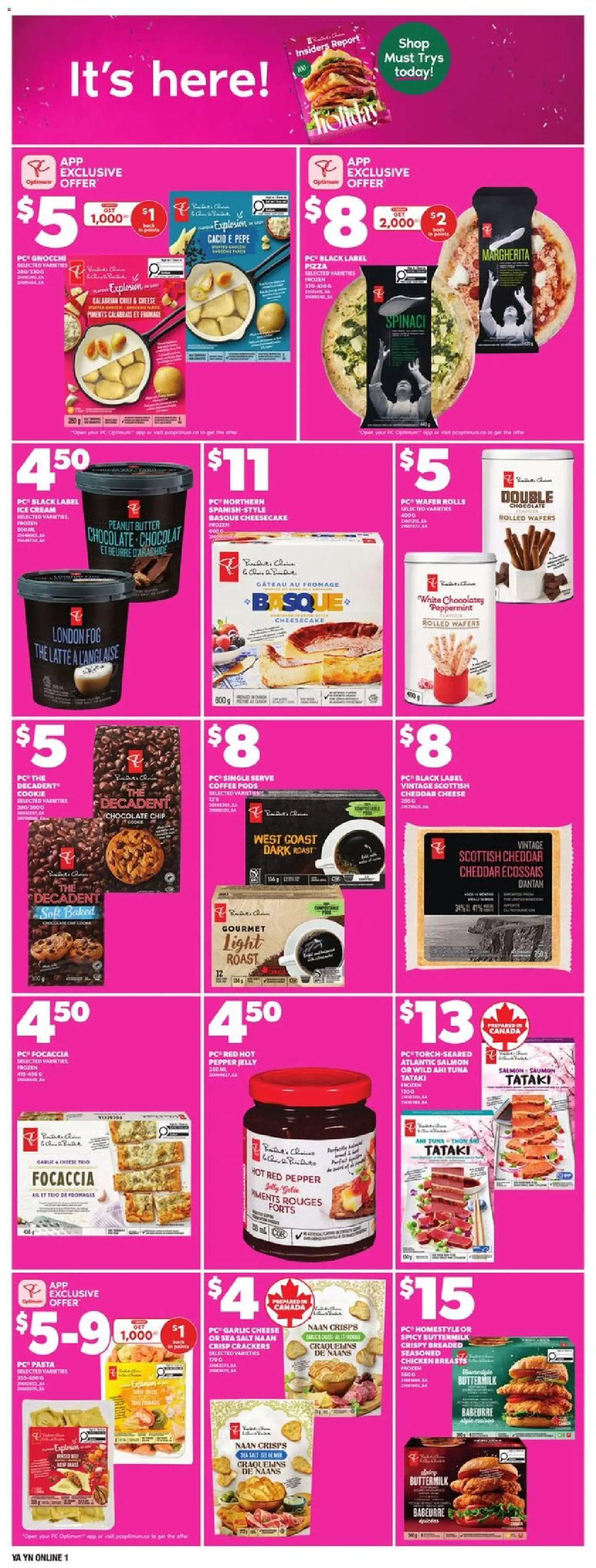 Independent Grocer flyer valid from 06.11.2025 | Page: 5 | Products: Cream, Ice cream, Chicken breasts, Pizza