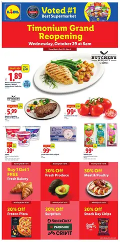 Preview of Lidl weekly ads valid from 29.10.2025