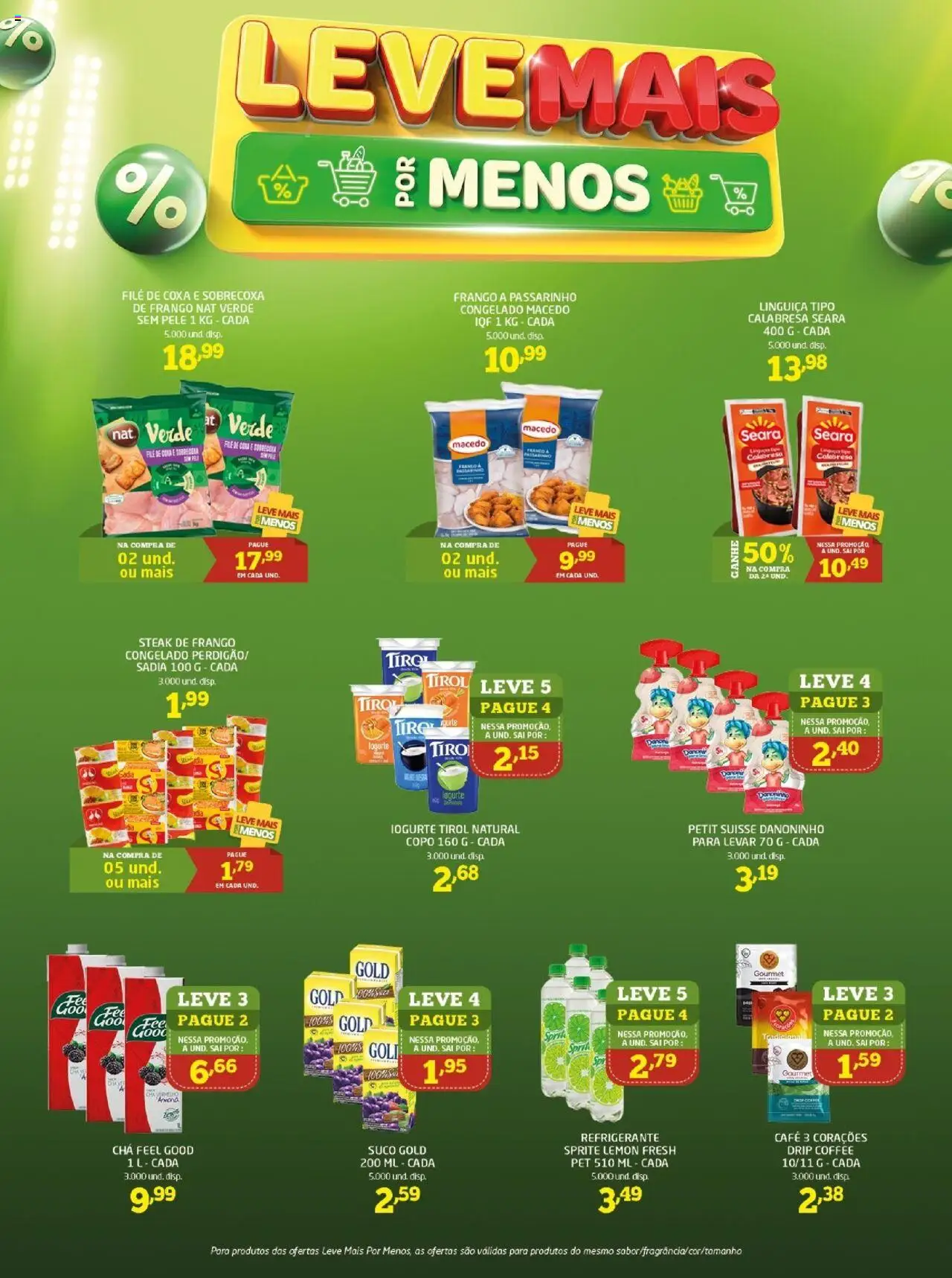 Cooper Folheto - válido de 17.09.2025 | Página: 2 | Produtos: Suco, Chá, Refrigerante, Frango