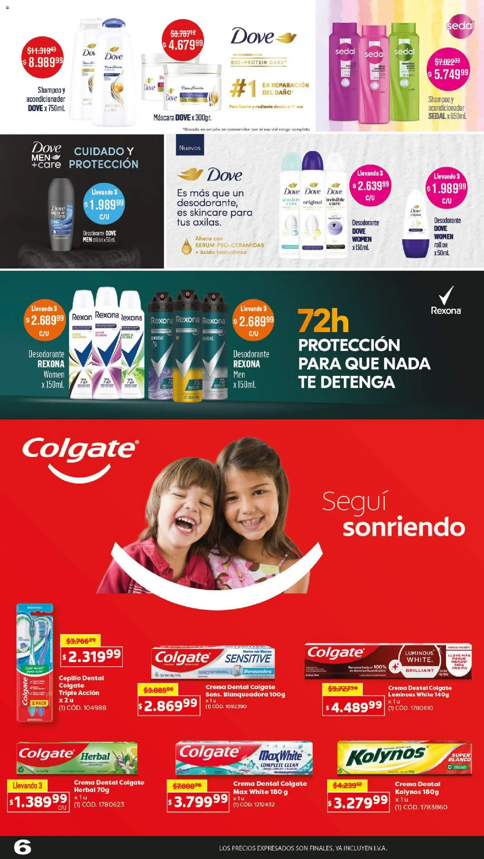 Makro ofertas │ válido desde el 13.11.2025 | Página: 6 | Productos: Máscara, Desodorante, Radiante, Crema
