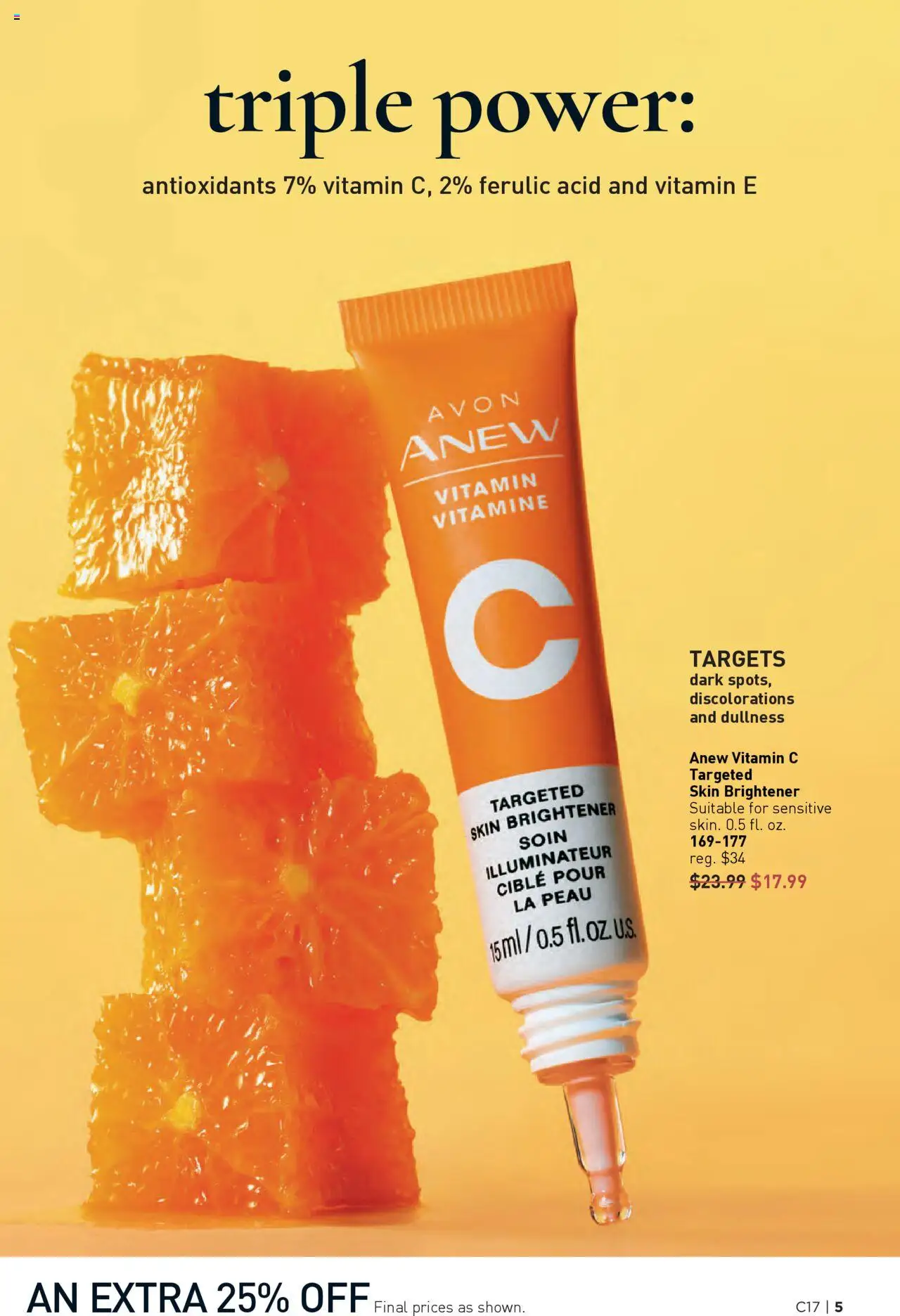 Avon Brochure - valid from 13.08.2025 | Page: 5 | Products: Vitamin, Brightener