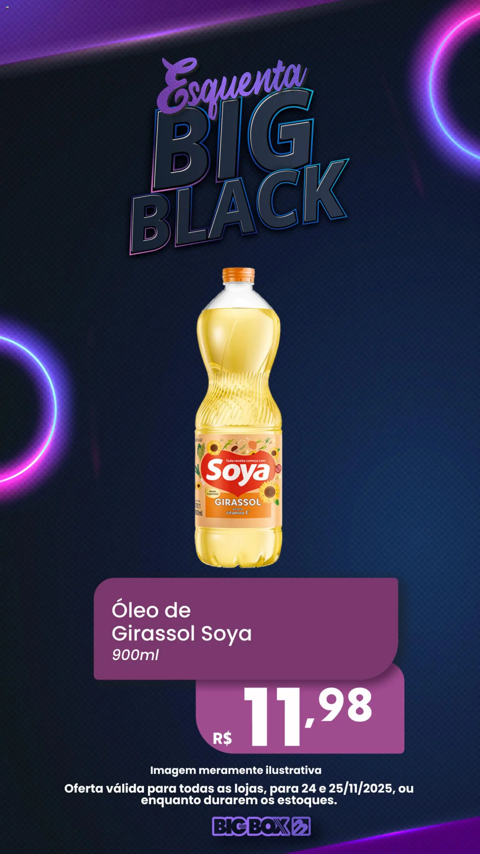 Big Box Folheto - válido de 24.11.2025 | Página: 6 | Produtos: Óleo, Óleo de girassol