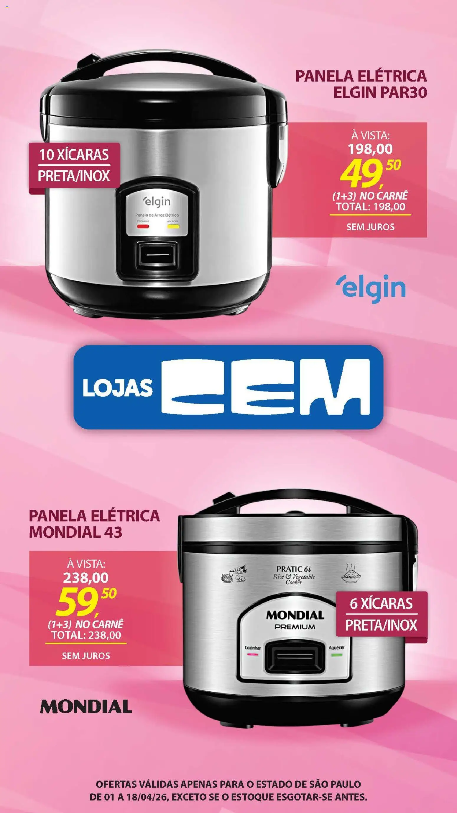 Lojas Cem Folheto - válido de 01.04.2026 | Página: 76