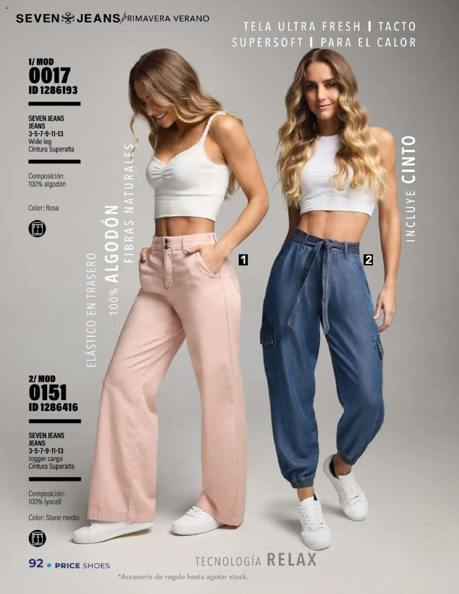 Nuevas ofertas de Price Shoes válidas en toda la República Mexicana desde el 05.02.2026. ¡Encuentra las mejores ofertas en Price Shoes catálogo Jeans! | Página: 92