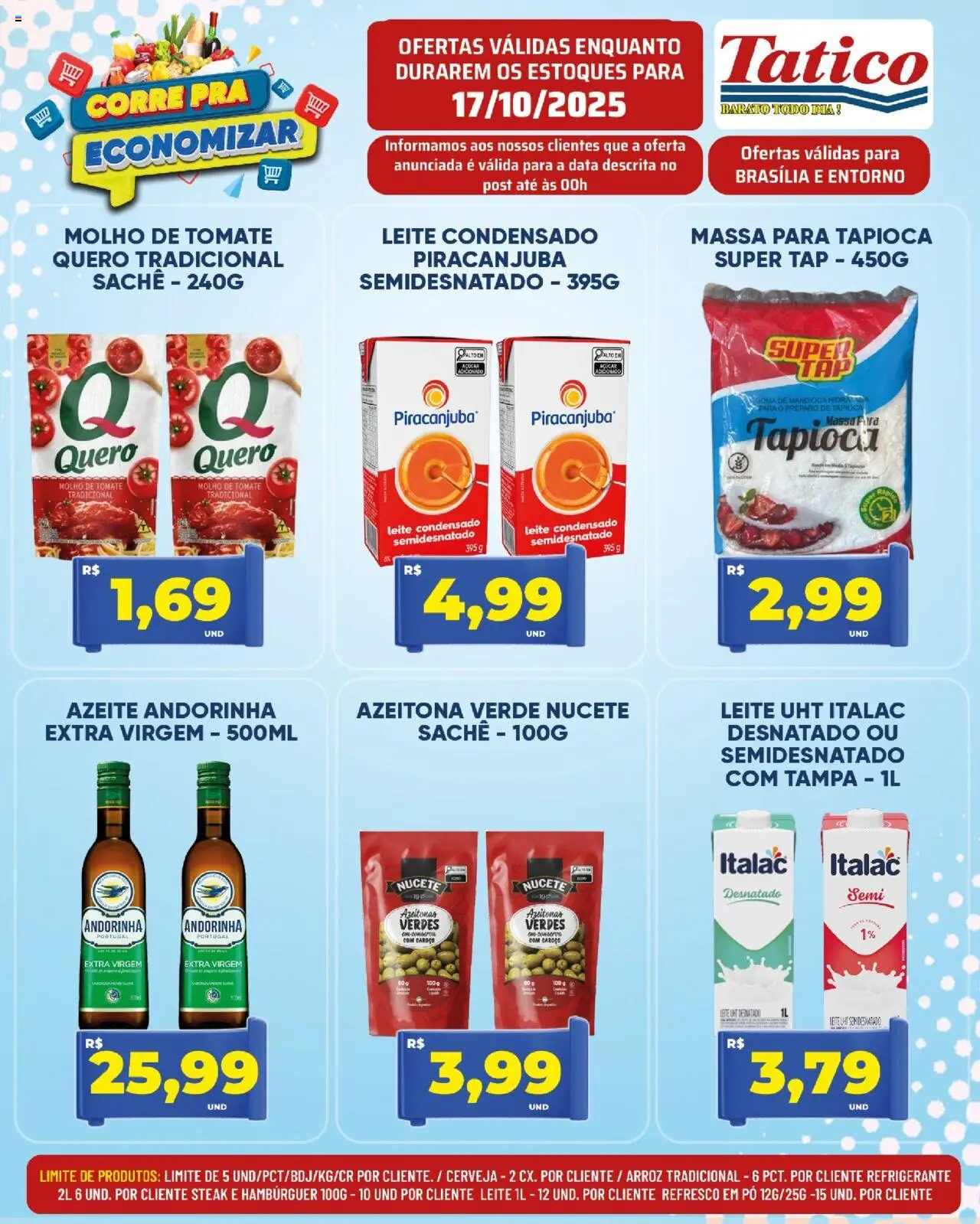 Tatico Folheto - válido de 18.10.2025 | Página: 23 | Produtos: Pó, Massa, Hambúrguer, Refrigerante