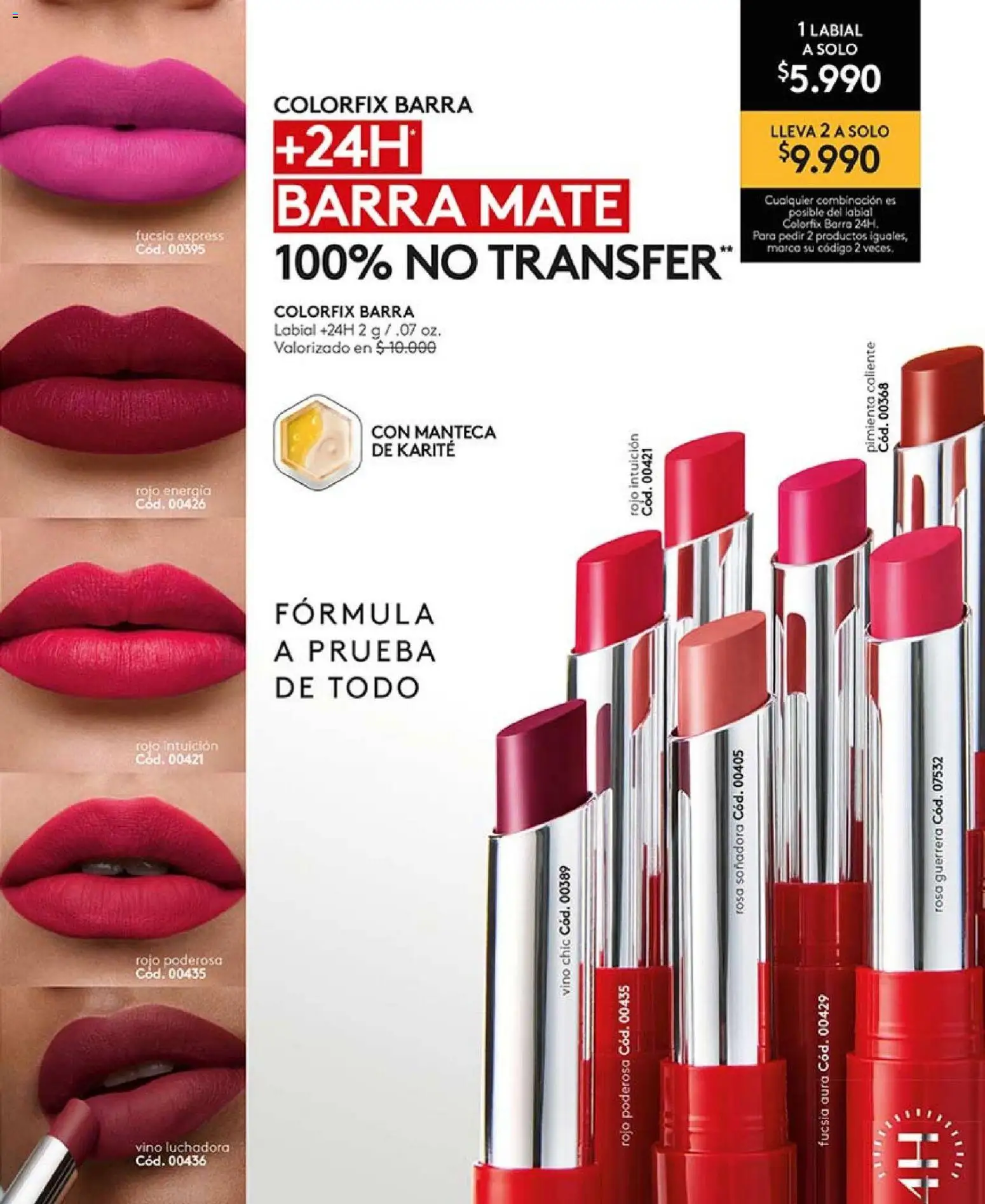 Catálogo Ésika Campaña 1 │ válido desde el 01.01.2026 | Página: 69 | Productos: Pimienta, Manteca, Vino, Labial