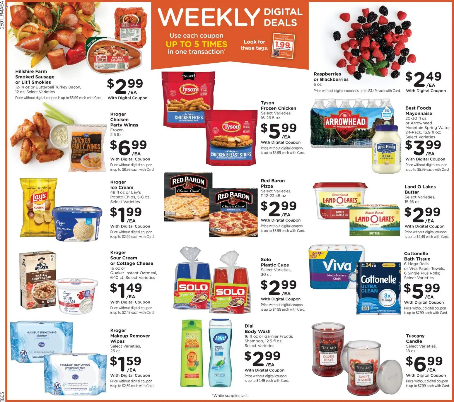 Fred Meyer Weekly Ad - valid from 04.02.2026 | Page: 2 | Products: Fragrance, Cheese, Sour cream, Ice cream