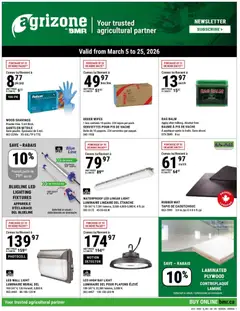 Preview of BMR flyer Agrizone  from shop BMR valid from 05.03.2026