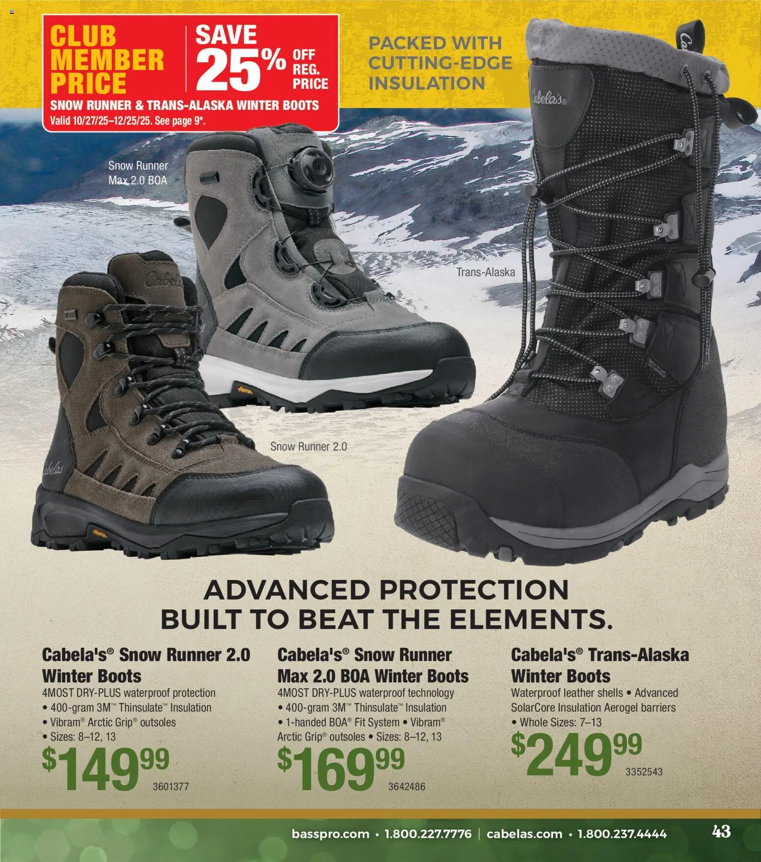 Cabela's Kids' Wishbook 25 - valid from 01.11.2025 | Page: 43 | Products: Boots