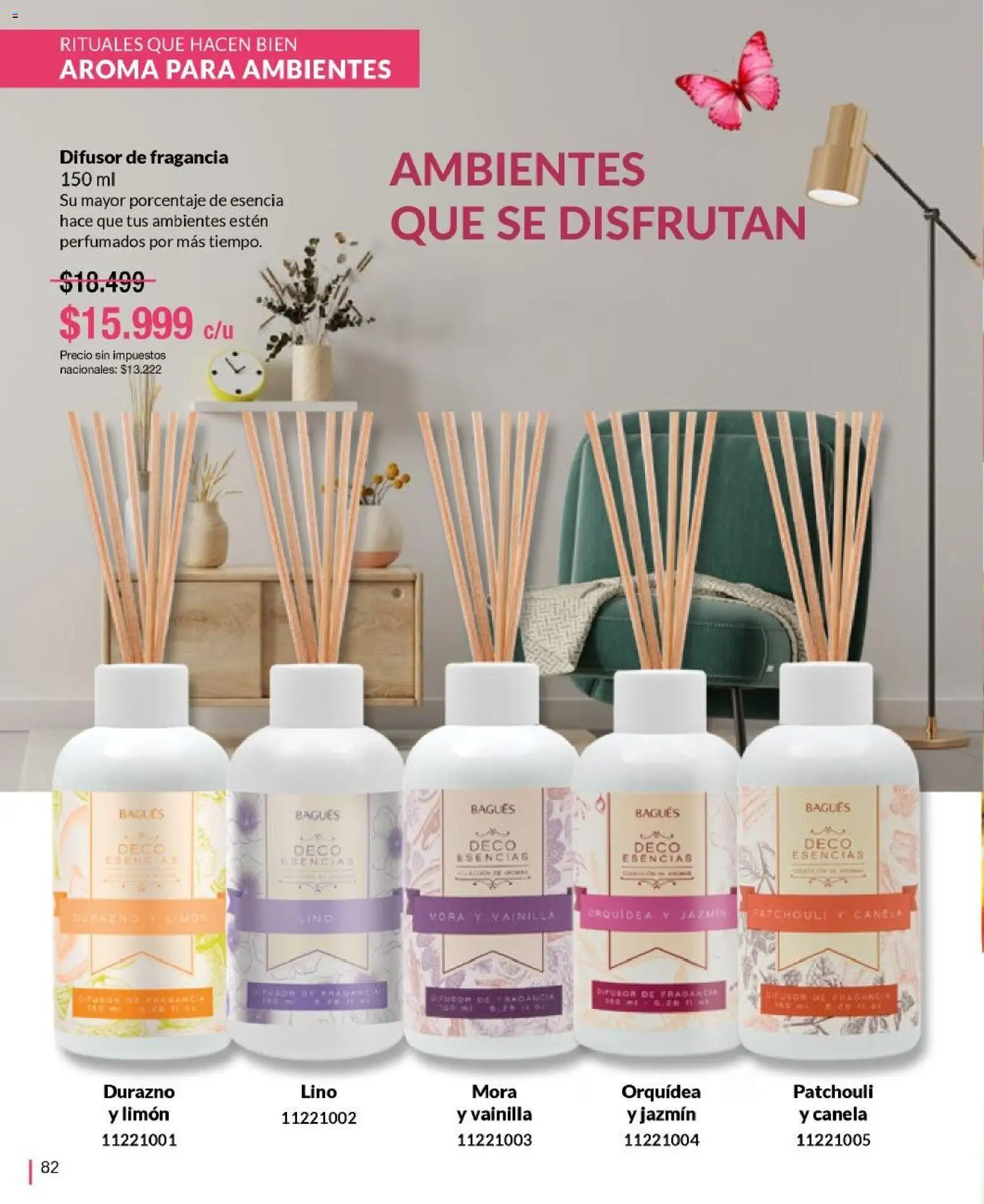 Bagués - Catálogo │ válido desde el 09.02.2026 | Página: 82 | Productos: Durazno, Fragancia, Limón, Esencias