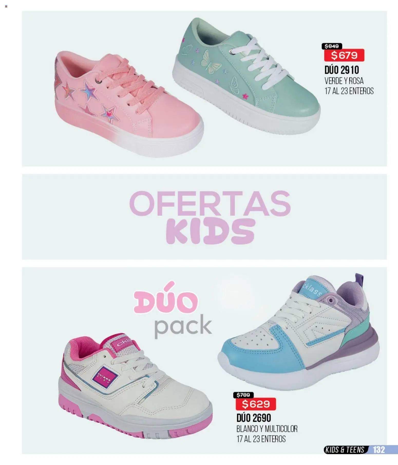 Nuevas ofertas de Cklass válidas en toda la República Mexicana desde el 12.01.2026. ¡Encuentra las mejores ofertas en Cklass catálogo Mega Ofertas Calzado! | Página: 133