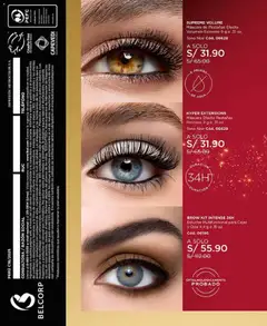 Vista previa de folleto L'Bel - Campaña 18 de la L'Bel válido desde 14.11.2025 | Página: 110 | Productos: Máscara, Pestañas postizas, Teléfono