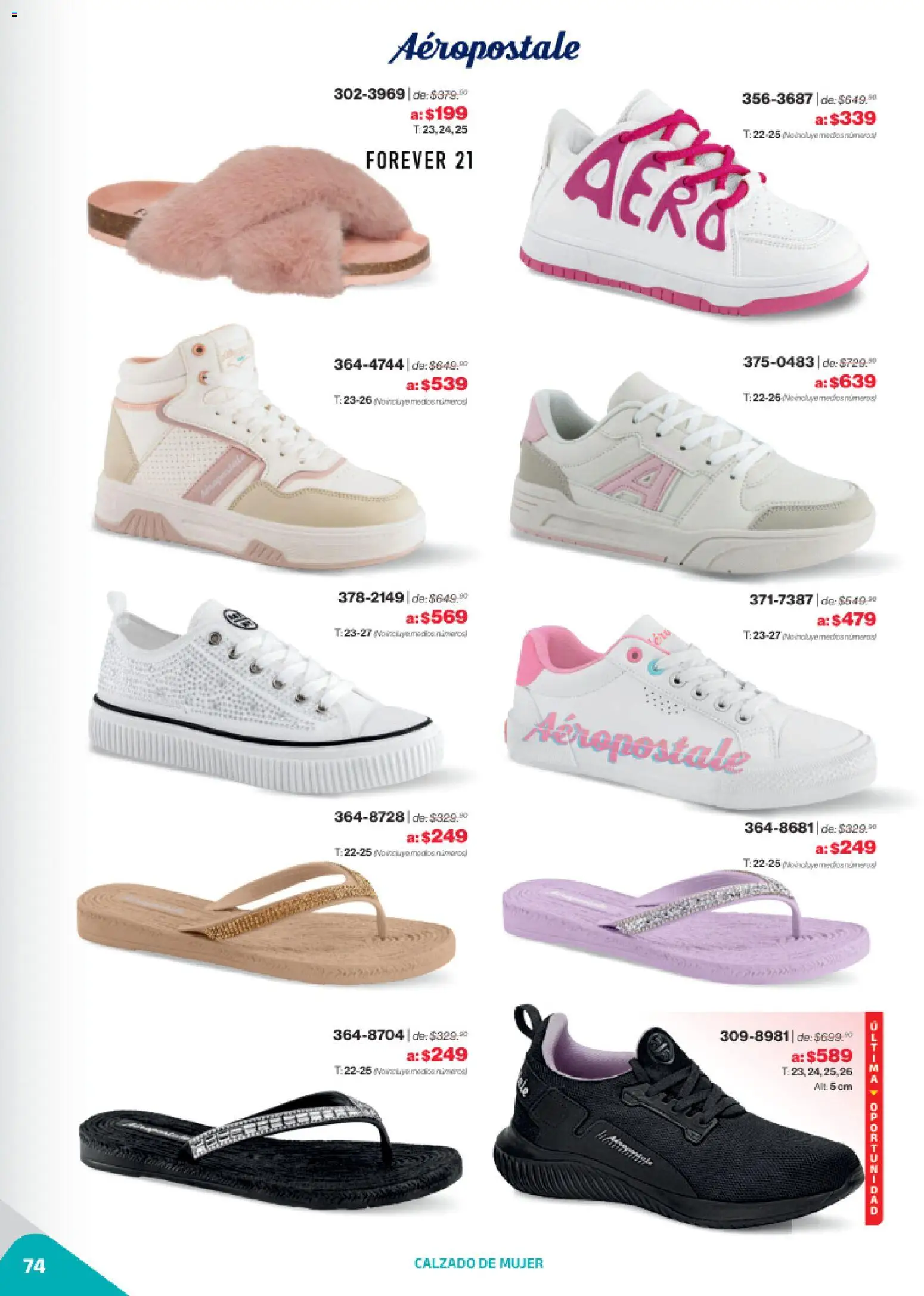 Nuevas ofertas de Andrea válidas en toda la República Mexicana desde el 02.11.2025. ¡Encuentra las mejores ofertas en Andrea catálogo Outlet! | Página: 74