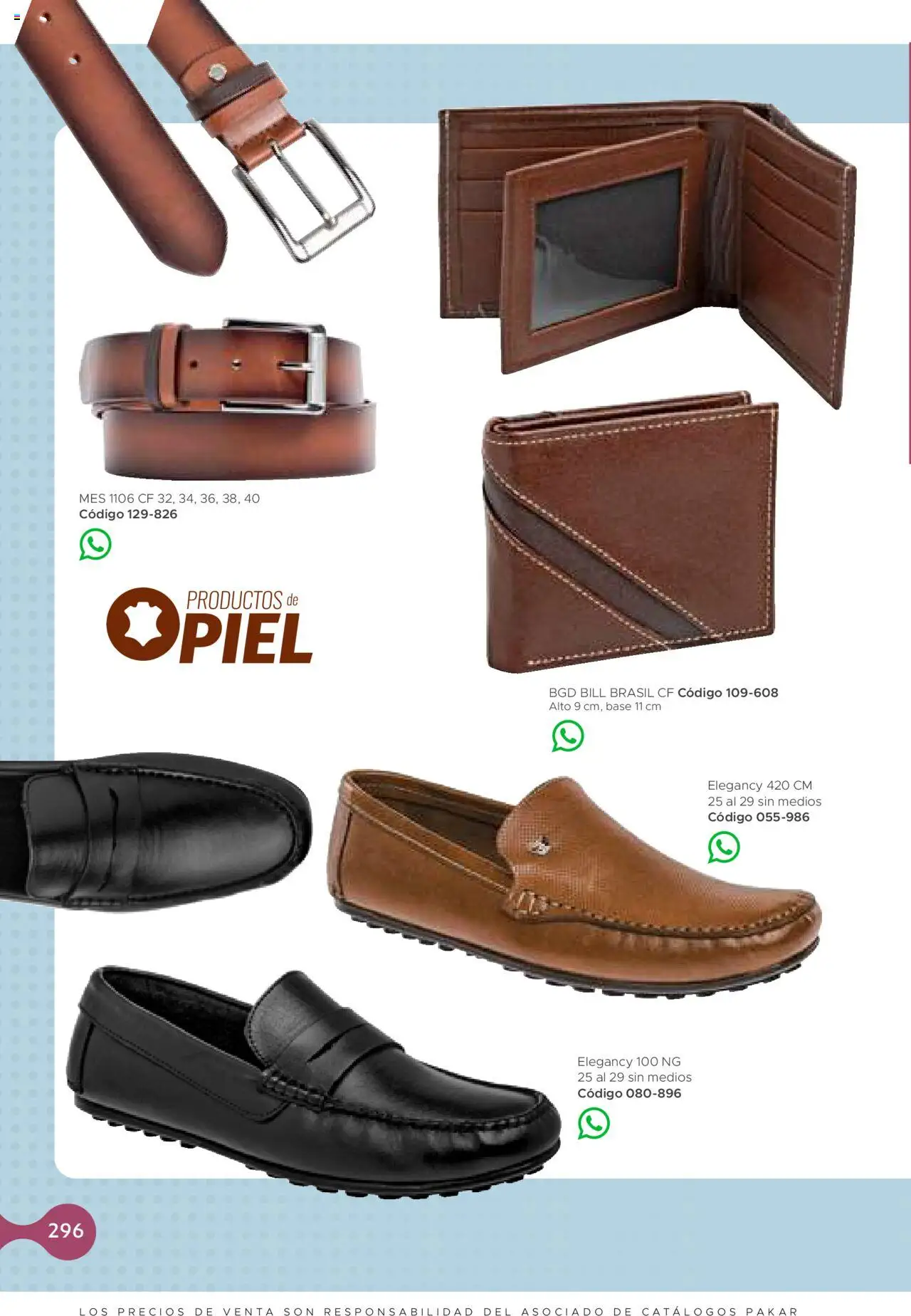 Nuevas ofertas de SC Pakar válidas en toda la República Mexicana desde el 24.07.2025. ¡Encuentra las mejores ofertas en SC Pakar - Catálogo Hombre otoño / invierno! | Página: 296