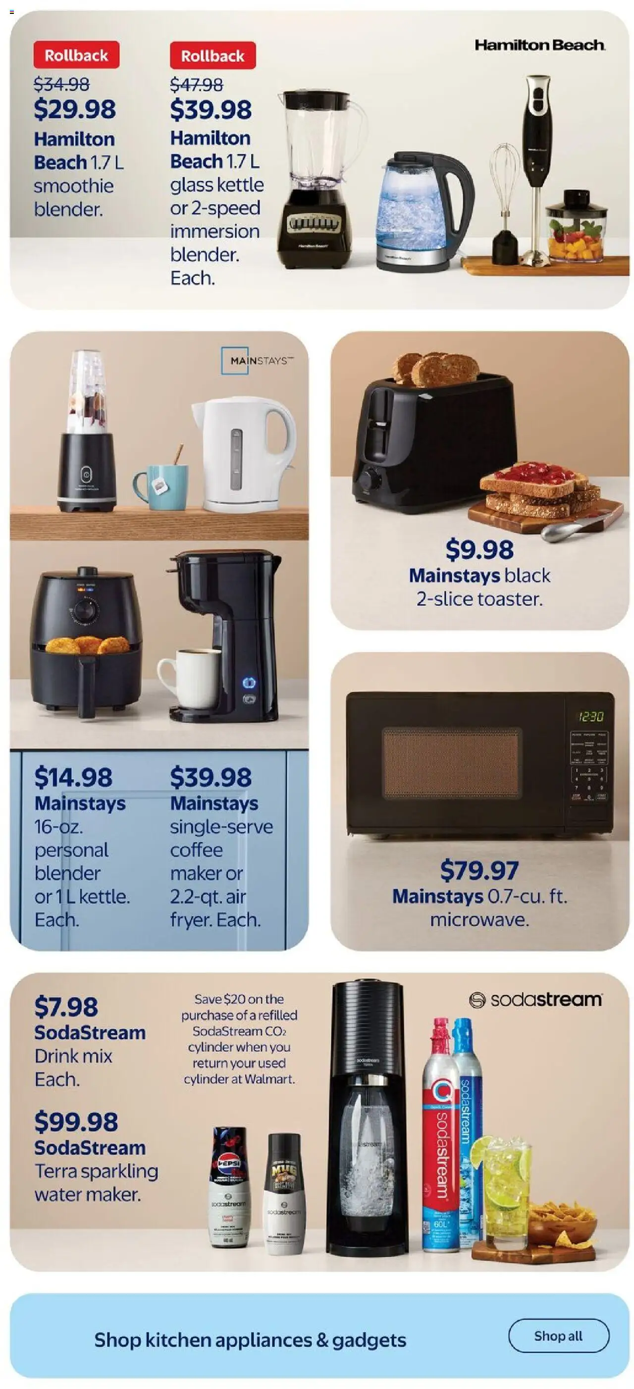 Walmart flyer valid from 25.09.2025 | Page: 13 | Products: Kettle, Coffee