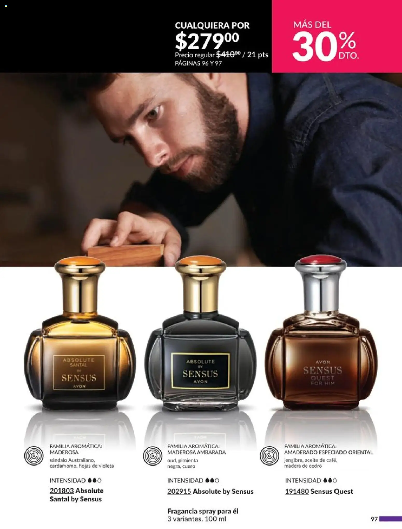 Nuevas ofertas de AVON válidas en toda la República Mexicana desde el 20.12.2025. ¡Encuentra las mejores ofertas en AVON campaña 1 2026! | Página: 103 | Productos: Pimienta, Aceite, Fragancia