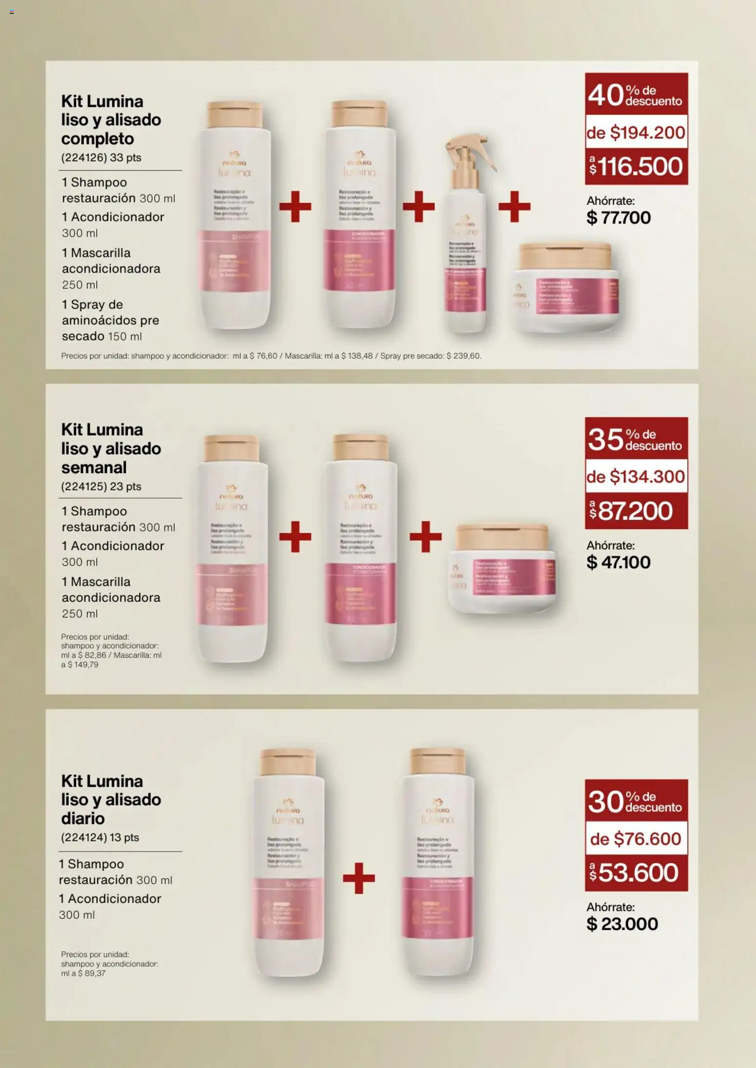 Natura revista - valida desde el 13.11.2025 | Página: 146 | Productos: Shampoo, Mascarilla, Acondicionador