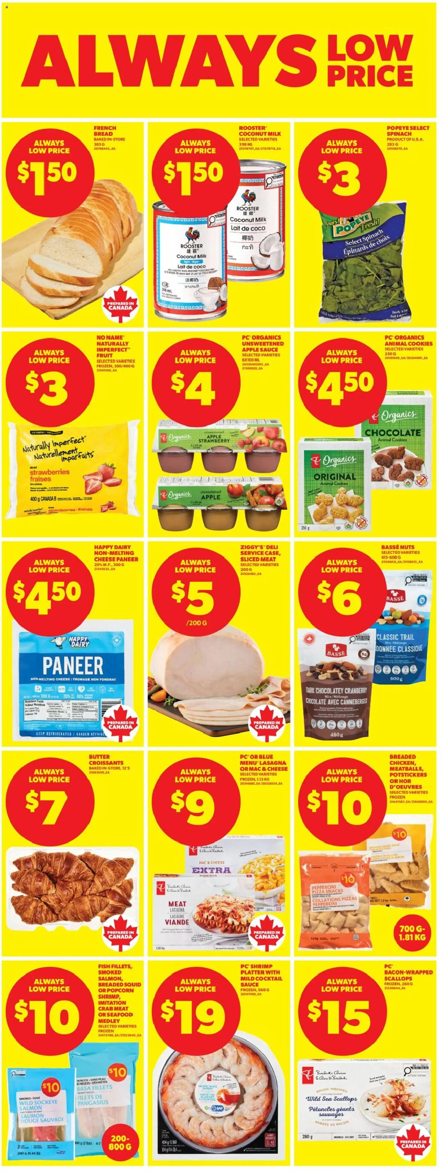 Real Canadian Superstore flyer valid from 23.04.2026 | Page: 21 | Products: Milk, Cheese, Bread, Chocolate