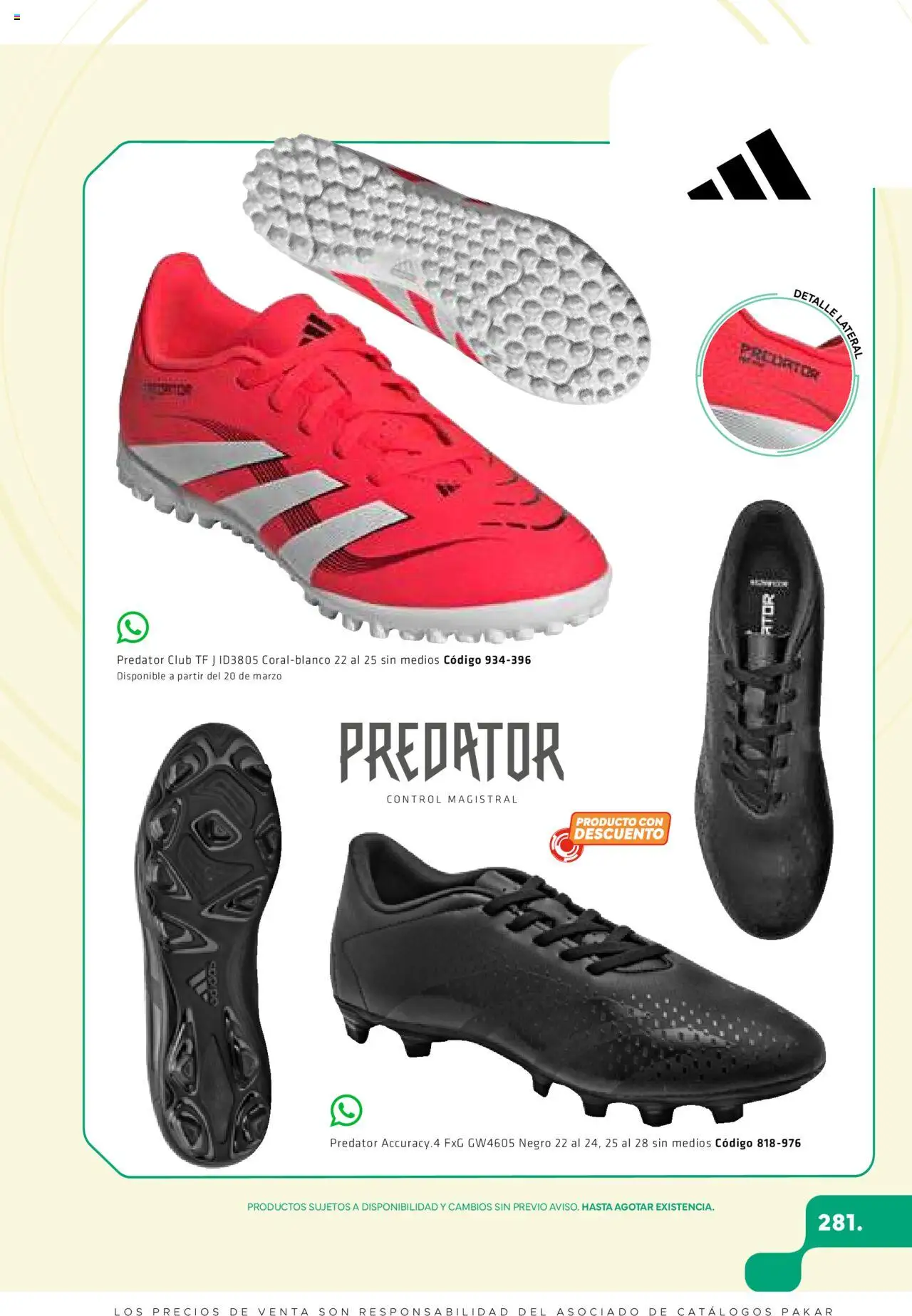 Nuevas ofertas de SC Pakar válidas en toda la República Mexicana desde el 28.02.2025. ¡Encuentra las mejores ofertas en SC Pakar catálogo Premium - Kids! | Página: 281