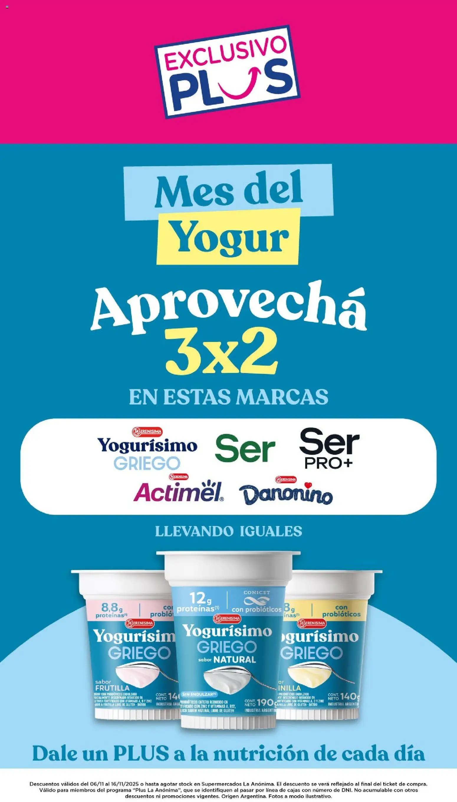 La Anonima catálogo │ válido desde el 06.11.2025 | Página: 9 | Productos: Vitaminas, Frutilla, Yogur