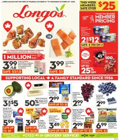 Preview of Longo's weekly flyer / circulaire from shop Longo's valid from 16.10.2025