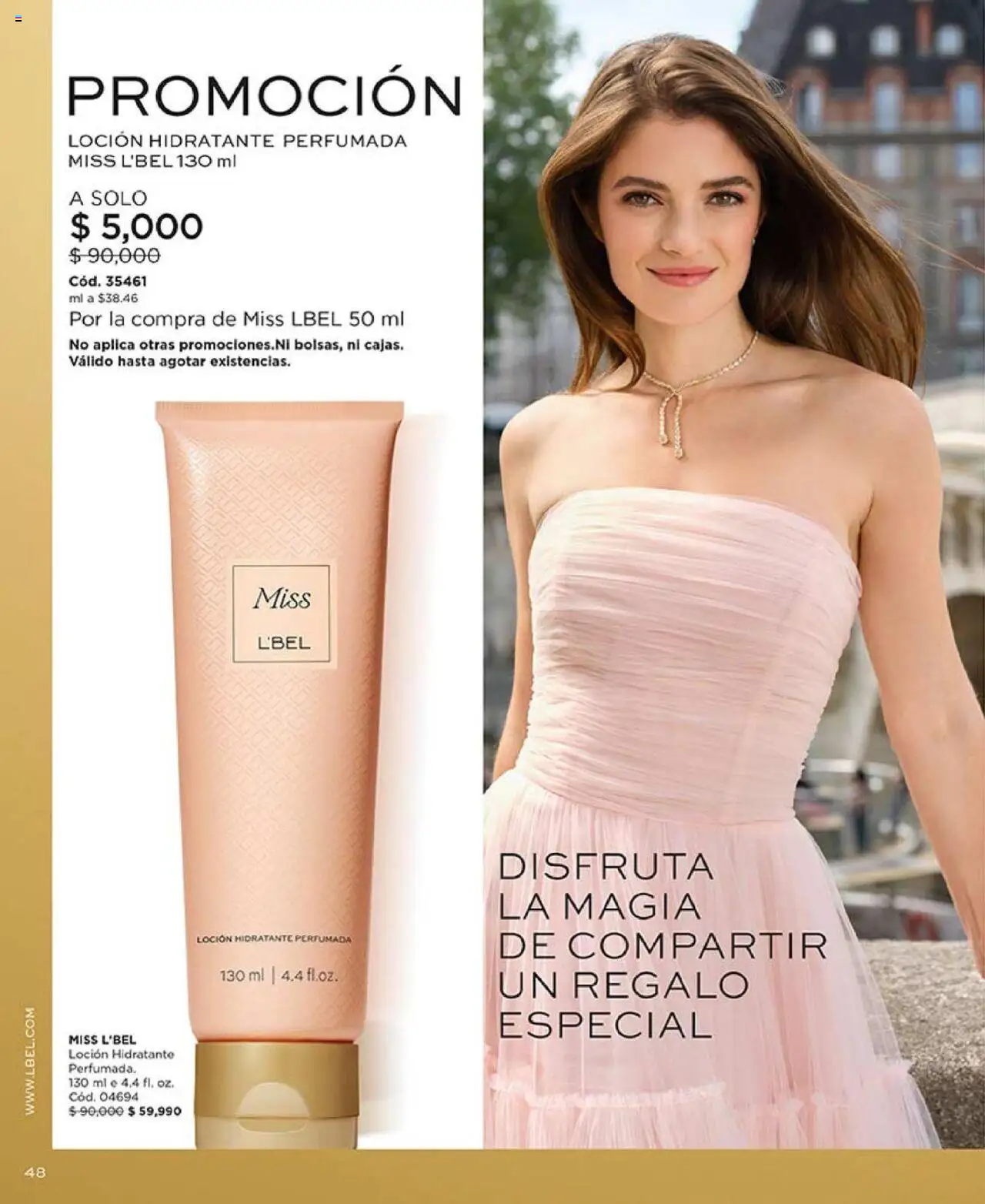 L'Bel revista - valida desde el 14.10.2025 | Página: 48 | Productos: Loción