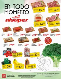 Vista previa de Alsuper - Folleto Durango, nuevo folleto de la tienda, válido en México a partir del 26.09.2025