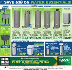Menards Weekly Ad - valid from 17.07.2025 | Page: 10 | Products: Pump, Water, Water Heater