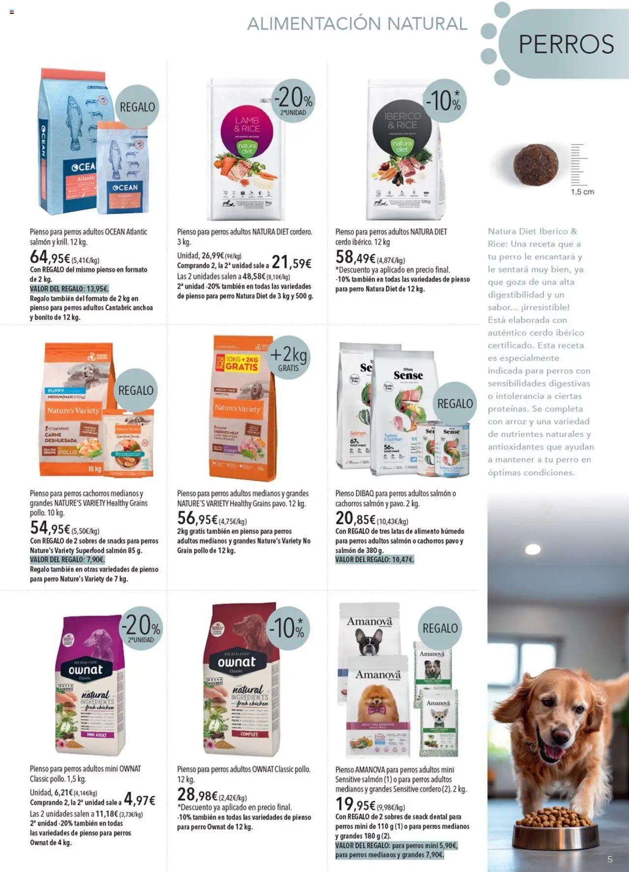 Nuevas ofertas de El Corte Inglés válidas en toda la República Mexicana desde el 01.08.2025. ¡Encuentra las mejores ofertas en El Corte Inglés - Catálogo Mascotas Agosto! | Página: 5 | Productos: Pollo, Cerdo, Arroz