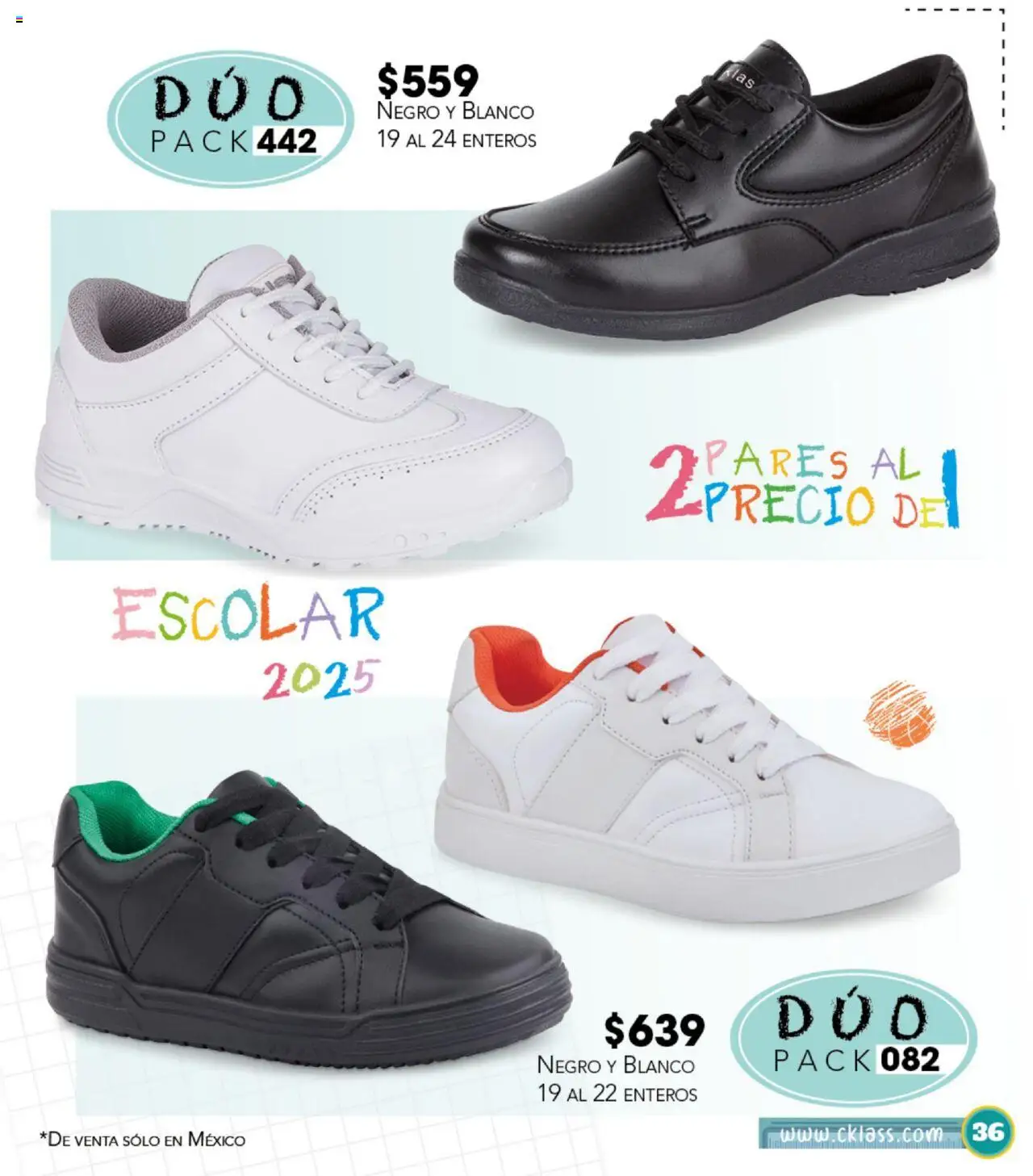 Nuevas ofertas de Cklass válidas en toda la República Mexicana desde el 14.07.2025. ¡Encuentra las mejores ofertas en Cklass catálogo Escolar! | Página: 37