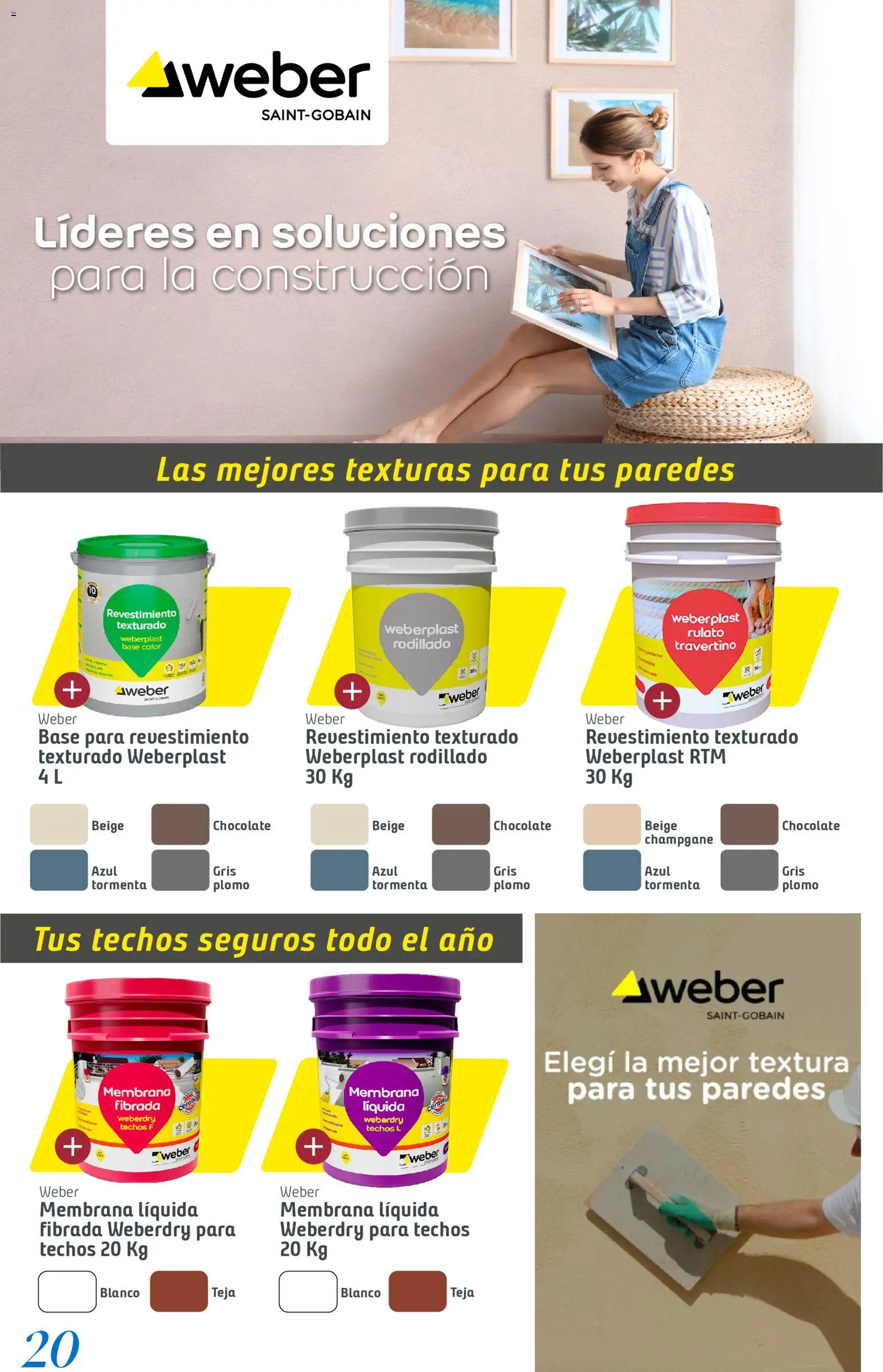 Sodimac catálogo │ válido desde el 18.12.2025 | Página: 20 | Productos: Membrana, Chocolate