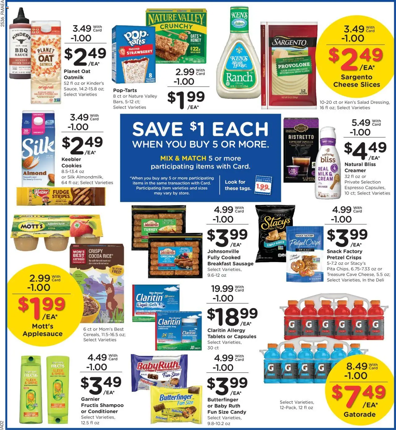 Fred Meyer Weekly Ad - valid from 08.10.2025 | Page: 7 | Products: Shampoo, Cookies, Sauce, Sugar