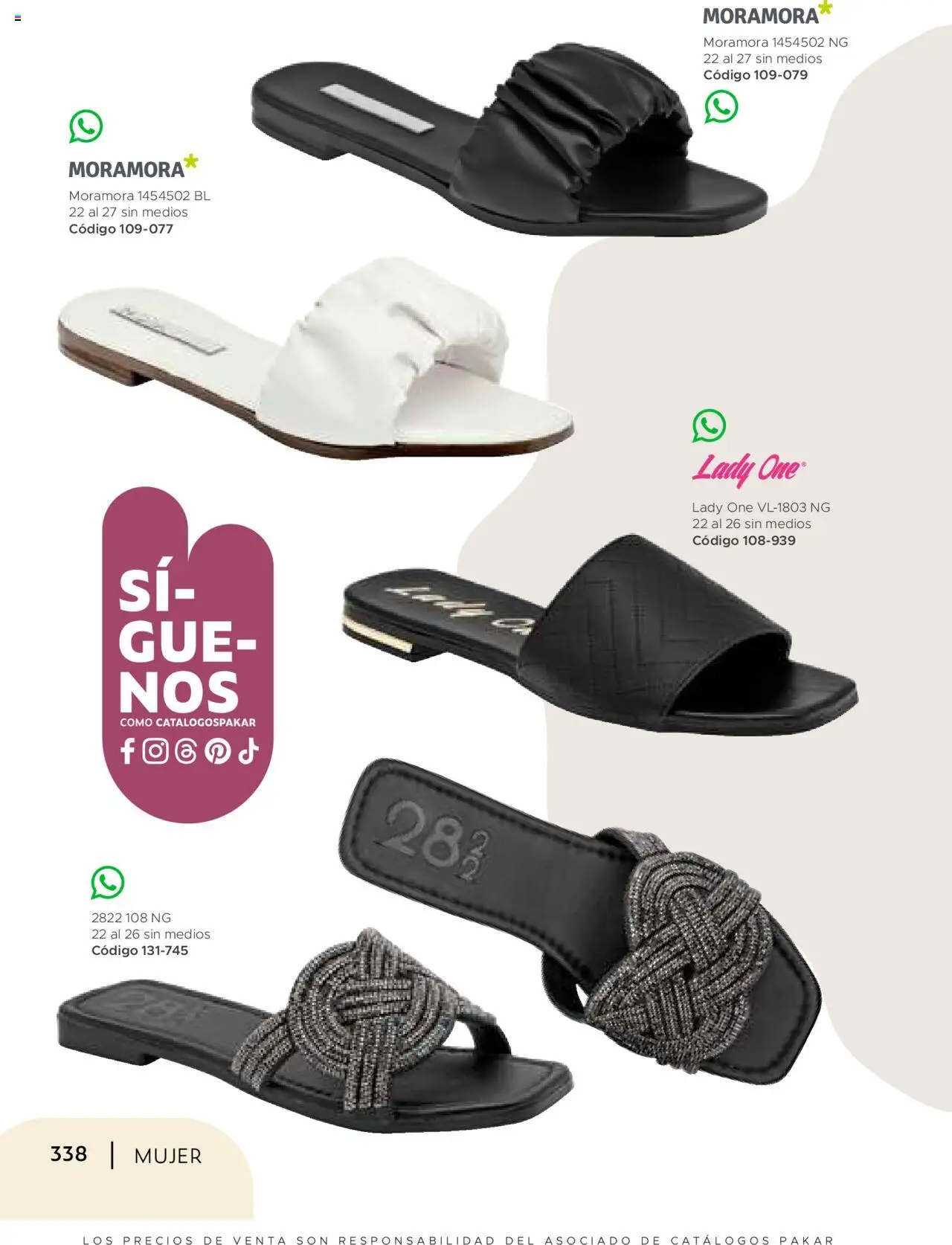 Nuevas ofertas de SC Pakar válidas en toda la República Mexicana desde el 24.07.2025. ¡Encuentra las mejores ofertas en SC Pakar Catálogo Mujer otoño / invierno! | Página: 338