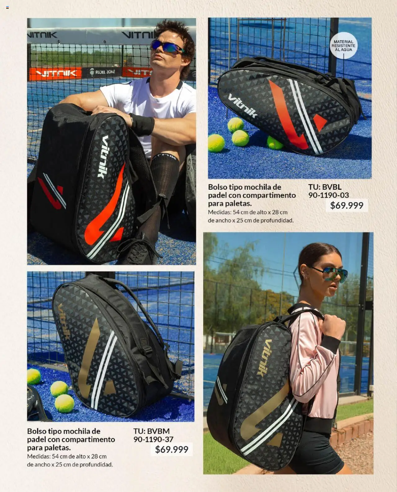 Vitnik - Catálogo Underwear & Complements │ válido desde el 07.10.2025 | Página: 10 | Productos: Agua, Bolso, Mochila