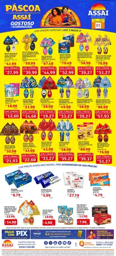 Assaí Atacadista ofertas - SP - Pré-Visualização do folheto da loja Assaí Atacadista, válido de 03.04.2026
